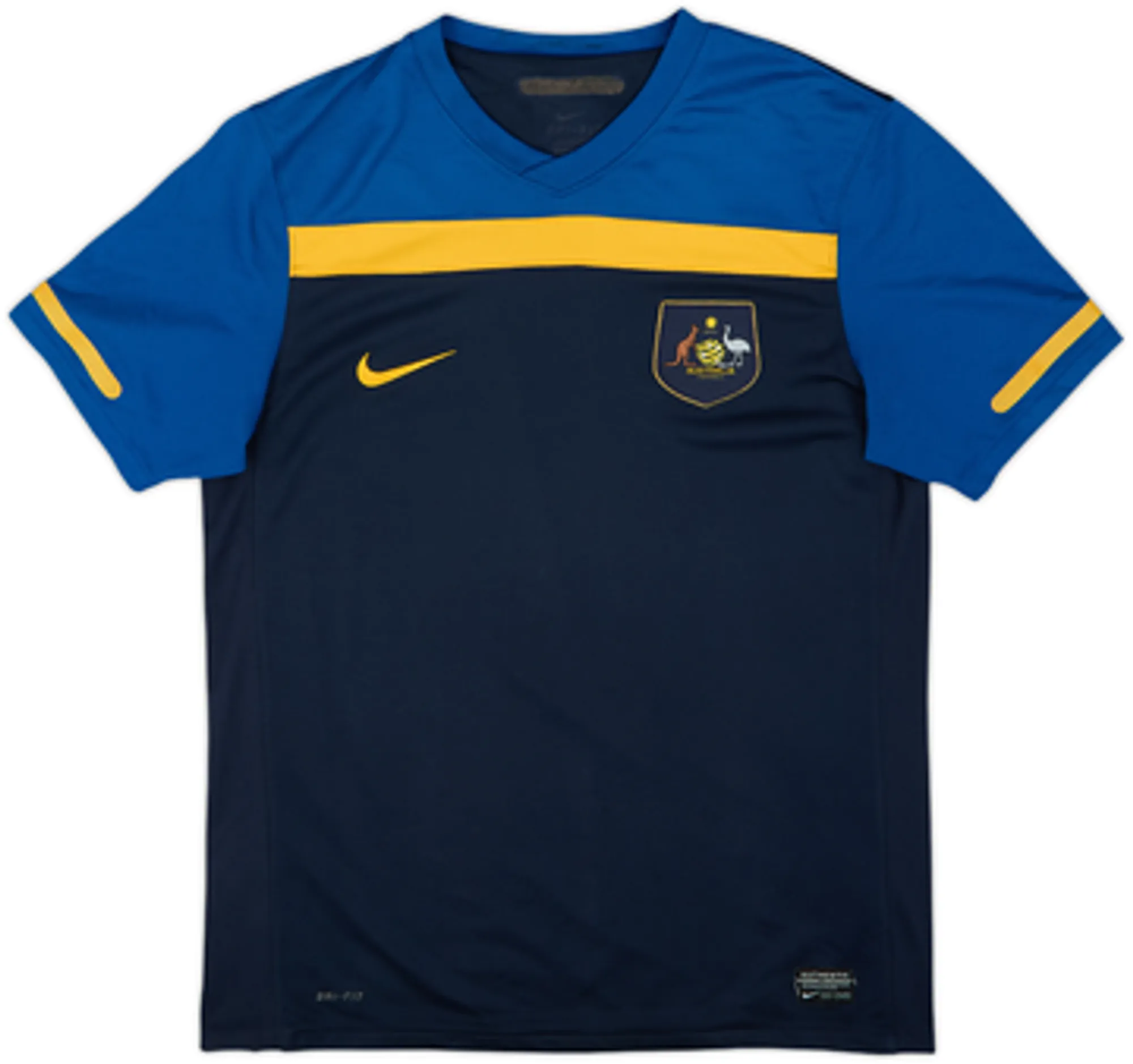 Nike Australia Boys SS Away Shirt 2010