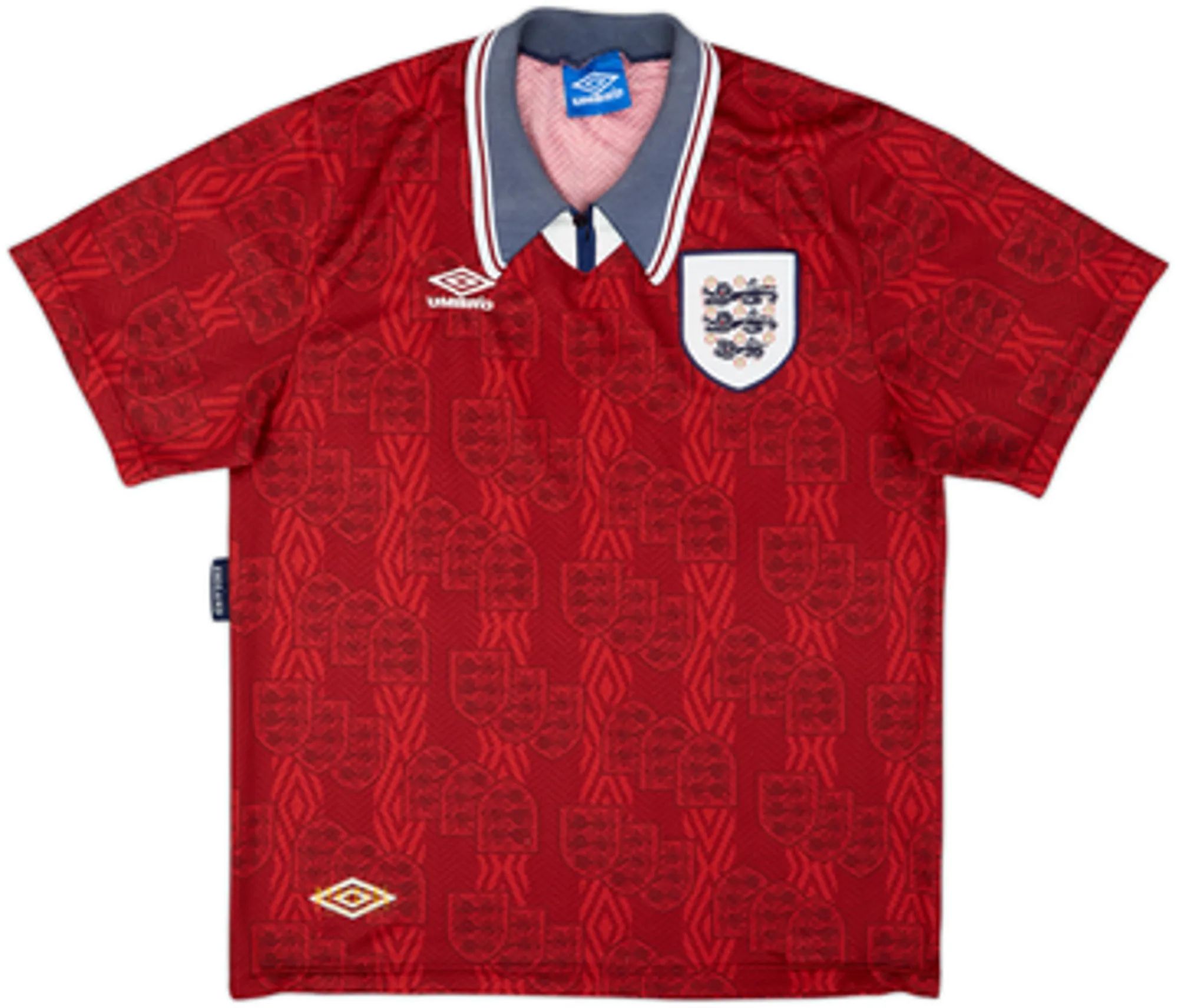 Umbro England Mens SS Away Shirt 1993