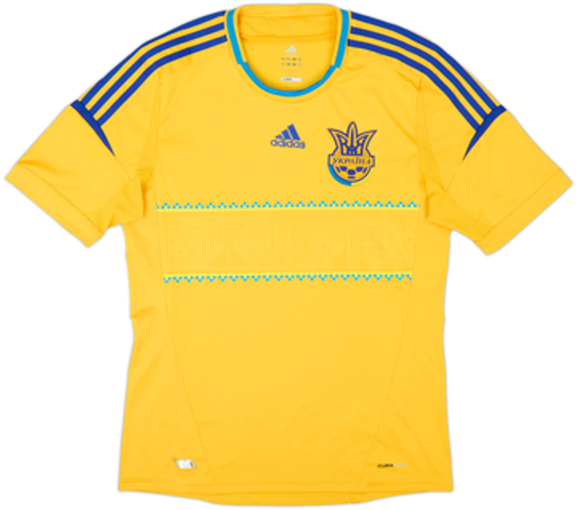 adidas Ukraine Mens SS Home Shirt 2011