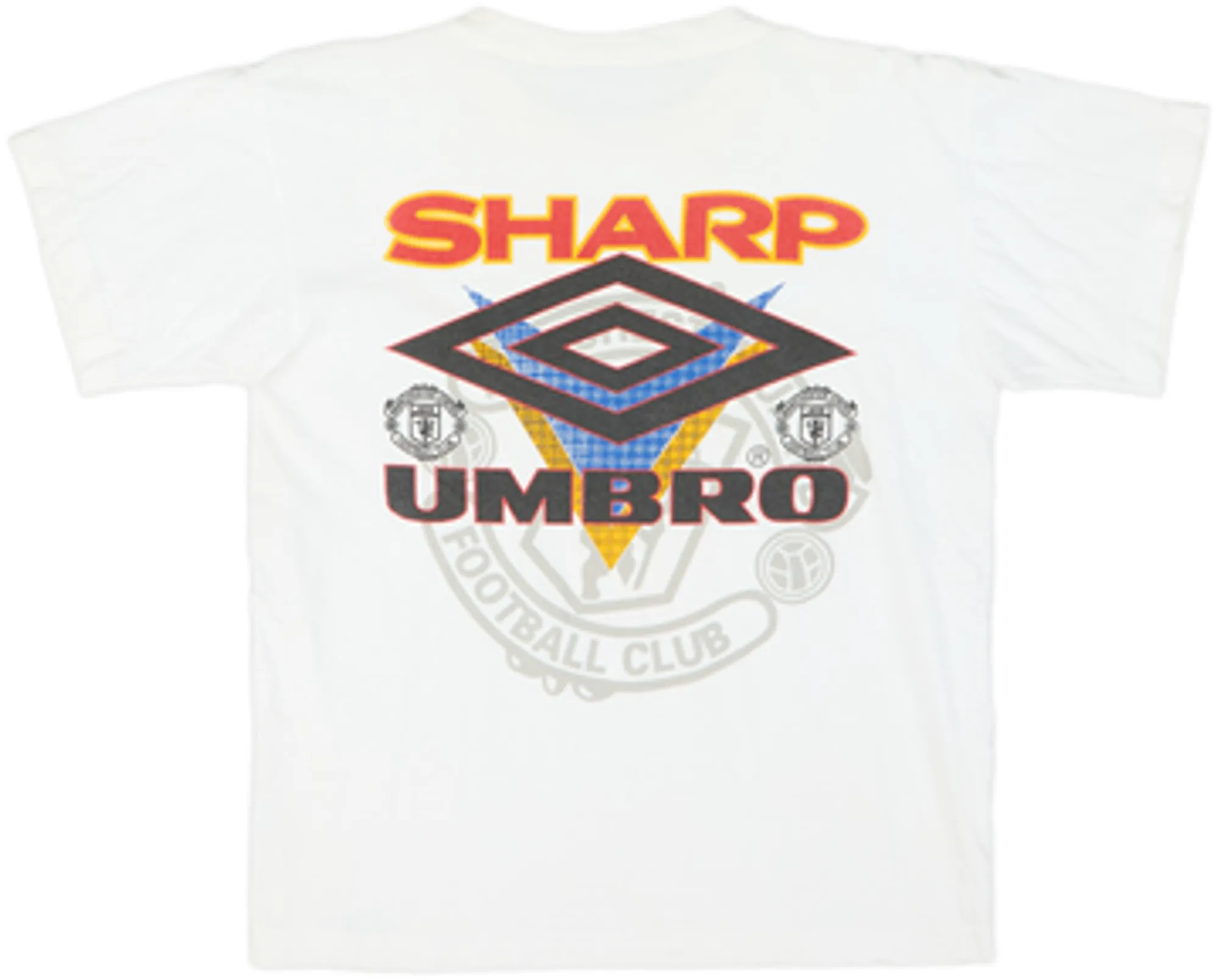 Umbro Manchester United Boys SS Home Shirt 1992/94