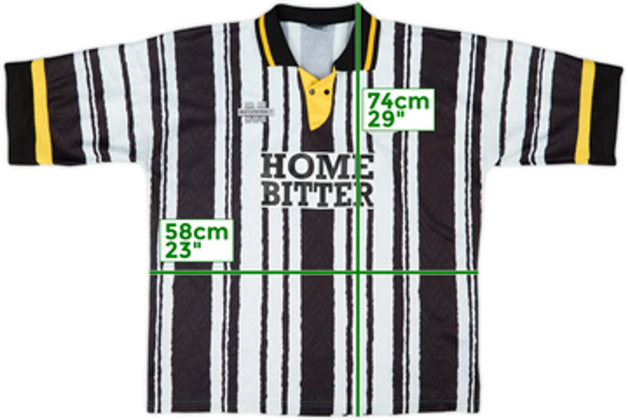 Home Notts County Mens SS Home Shirt 1993/94