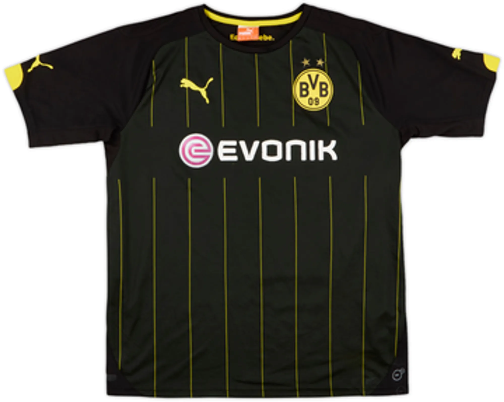 Puma Borussia Dortmund Boys SS Away Shirt 2014/16