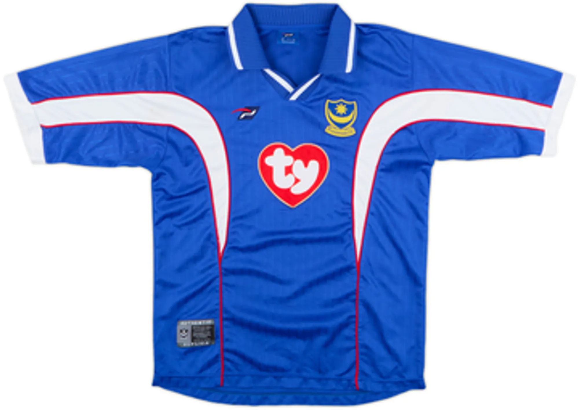 Home Portsmouth Mens SS Home Shirt 2002/03