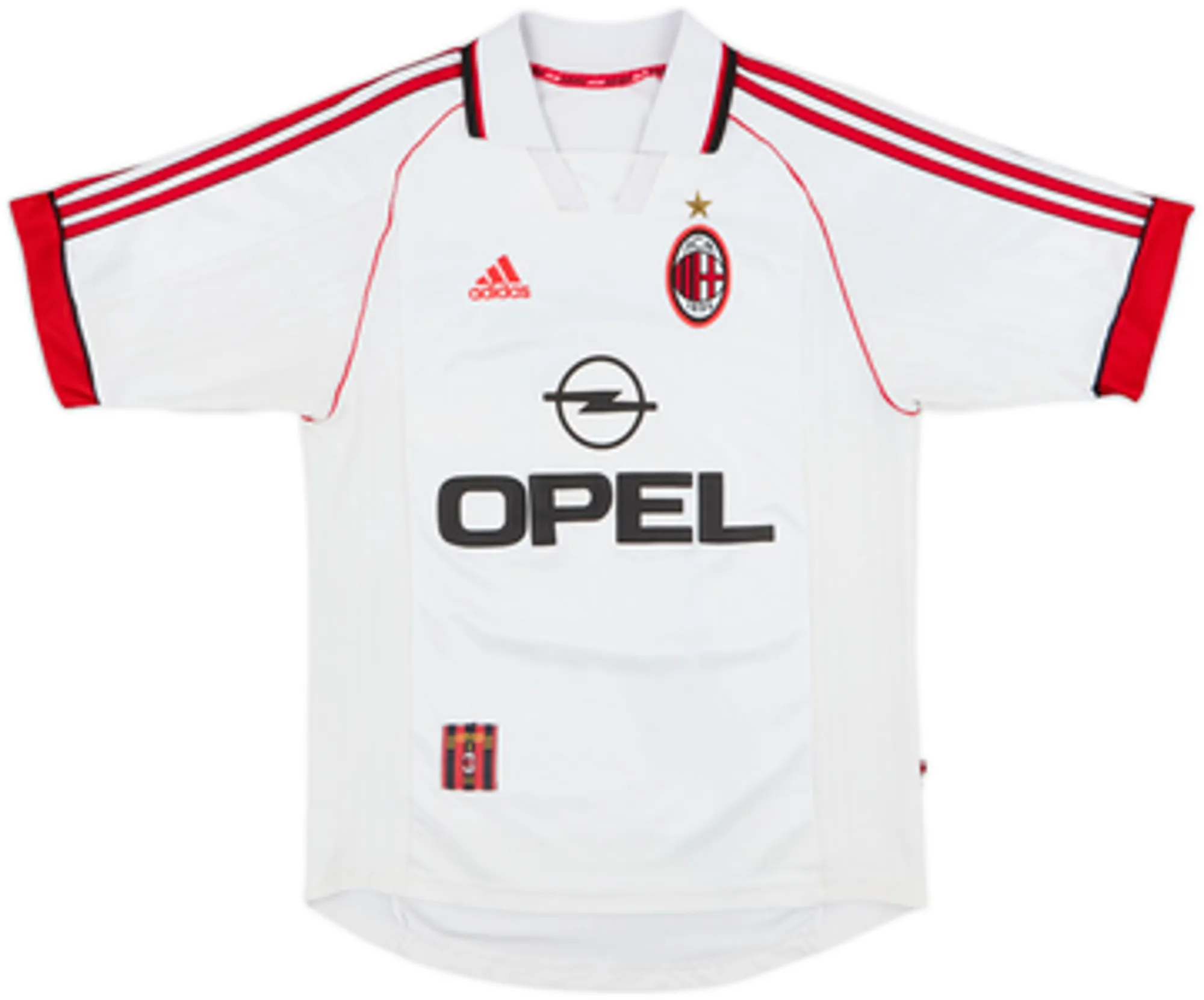 adidas AC Milan Mens SS Away Shirt 1998/99