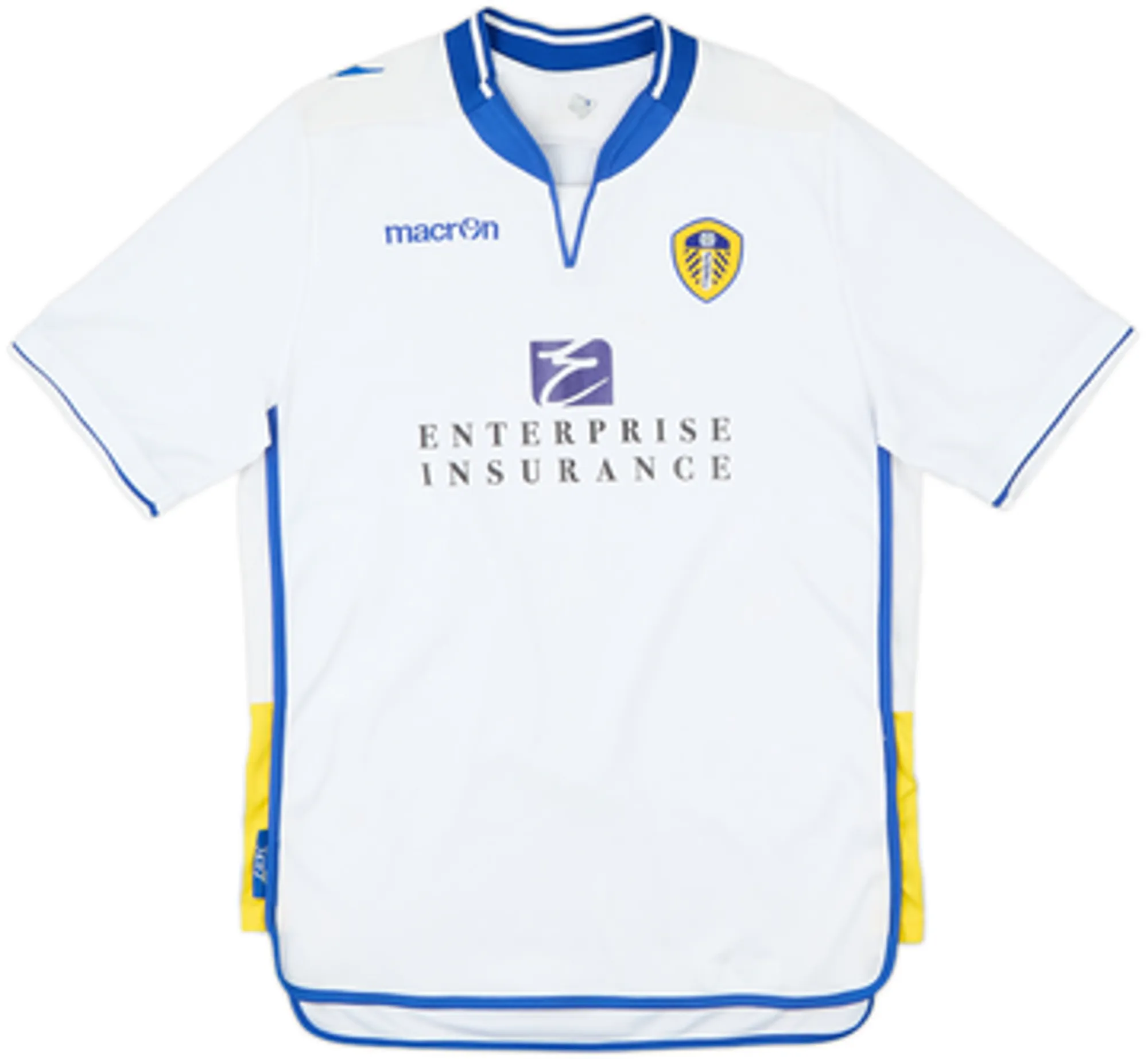 Macron Leeds United Boys SS Home Shirt 2012/13