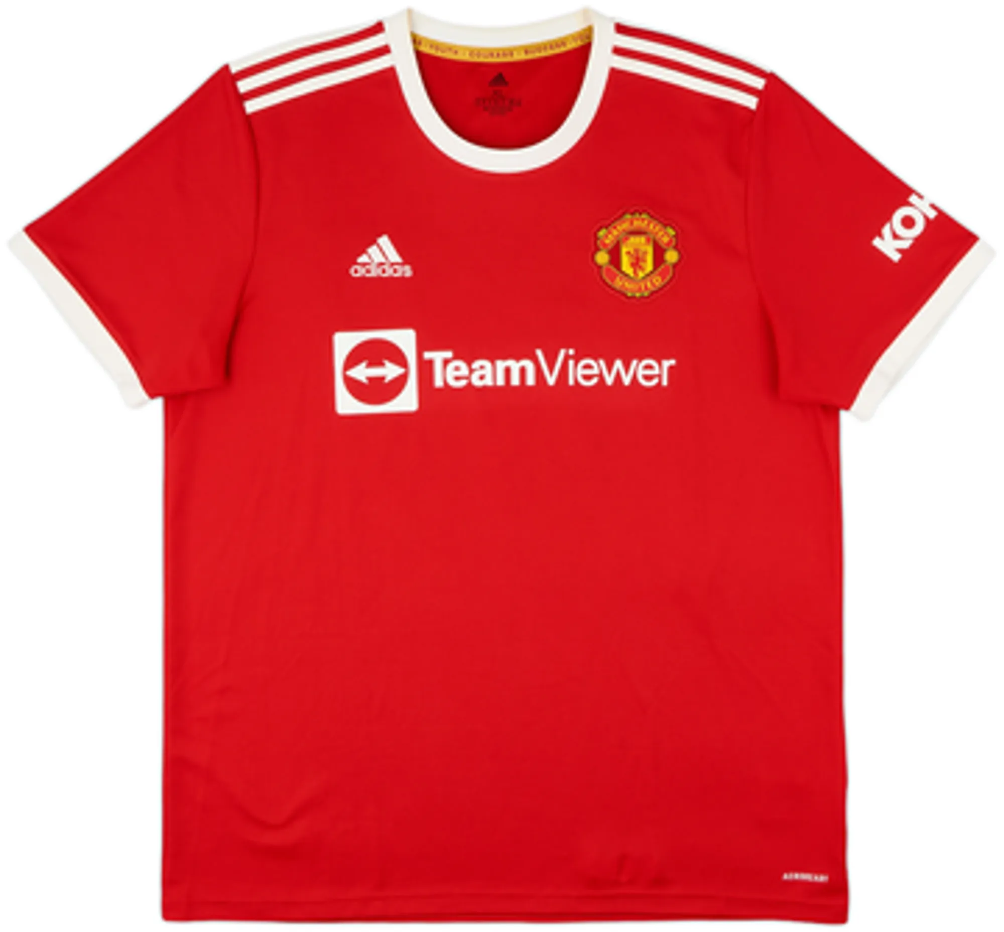 adidas Manchester United Mens SS Home Shirt 2021/22