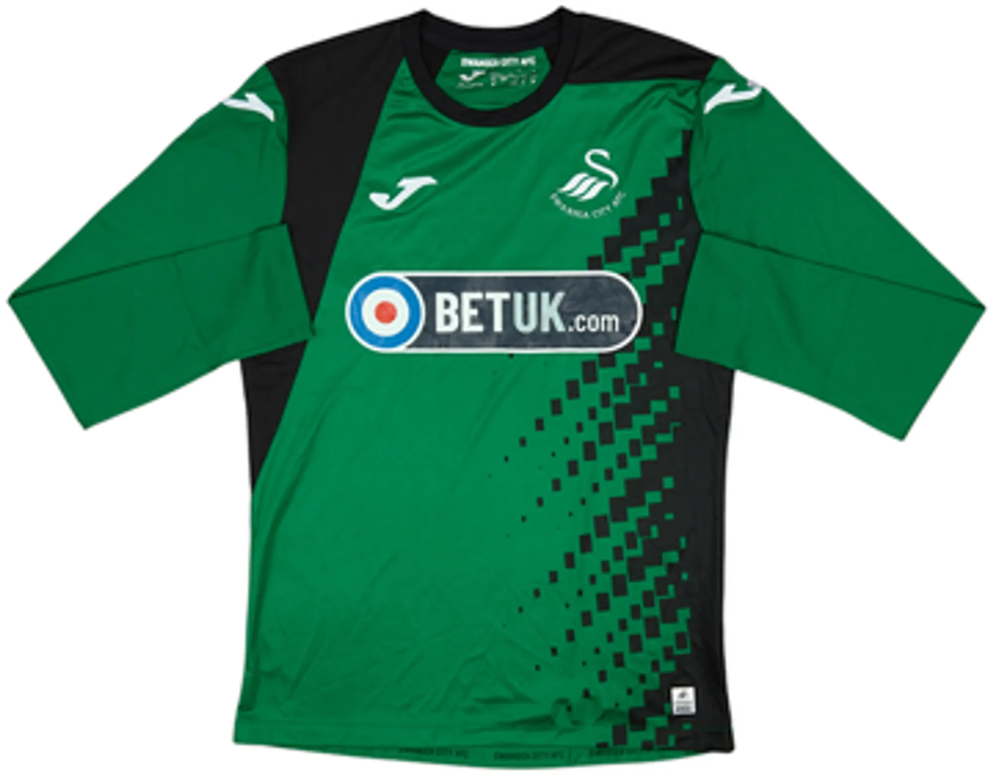 Joma Swansea City Mens LS Goalkeeper Home Shirt 2018/19