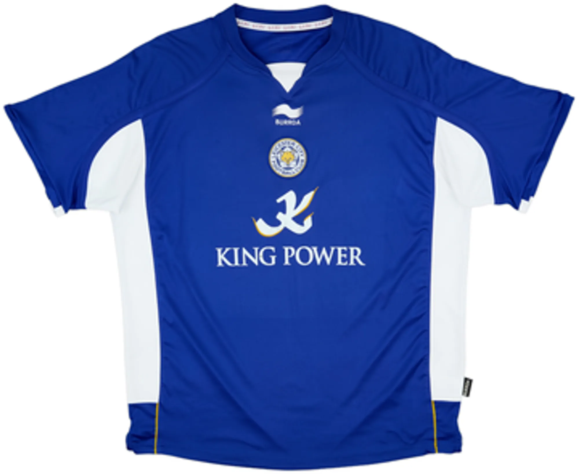 Burrda Leicester City Mens SS Home Shirt 2010/11
