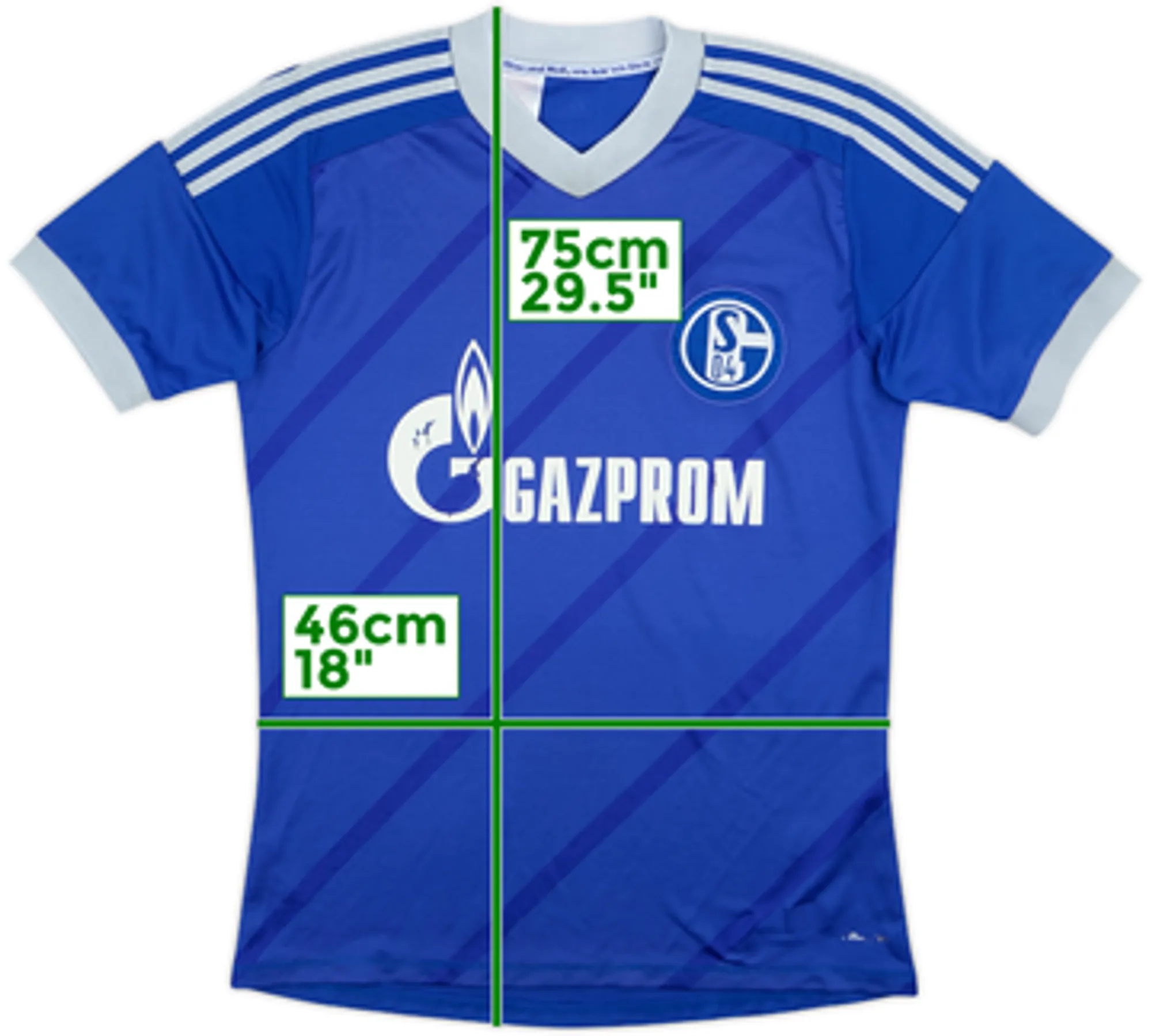 adidas Schalke 04 Mens SS Home Shirt 2012/14