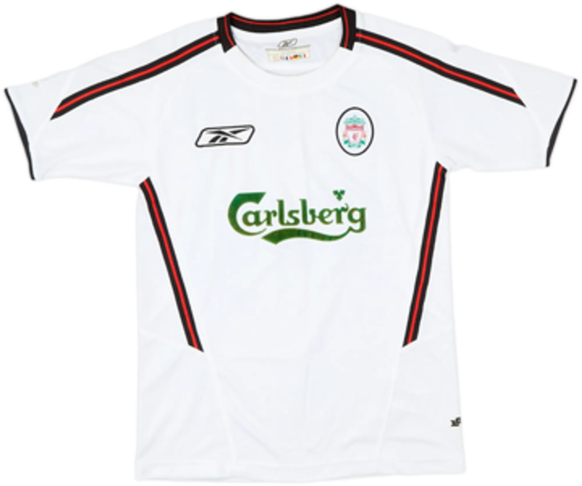 Reebok Liverpool Boys SS Away Shirt 2003/04