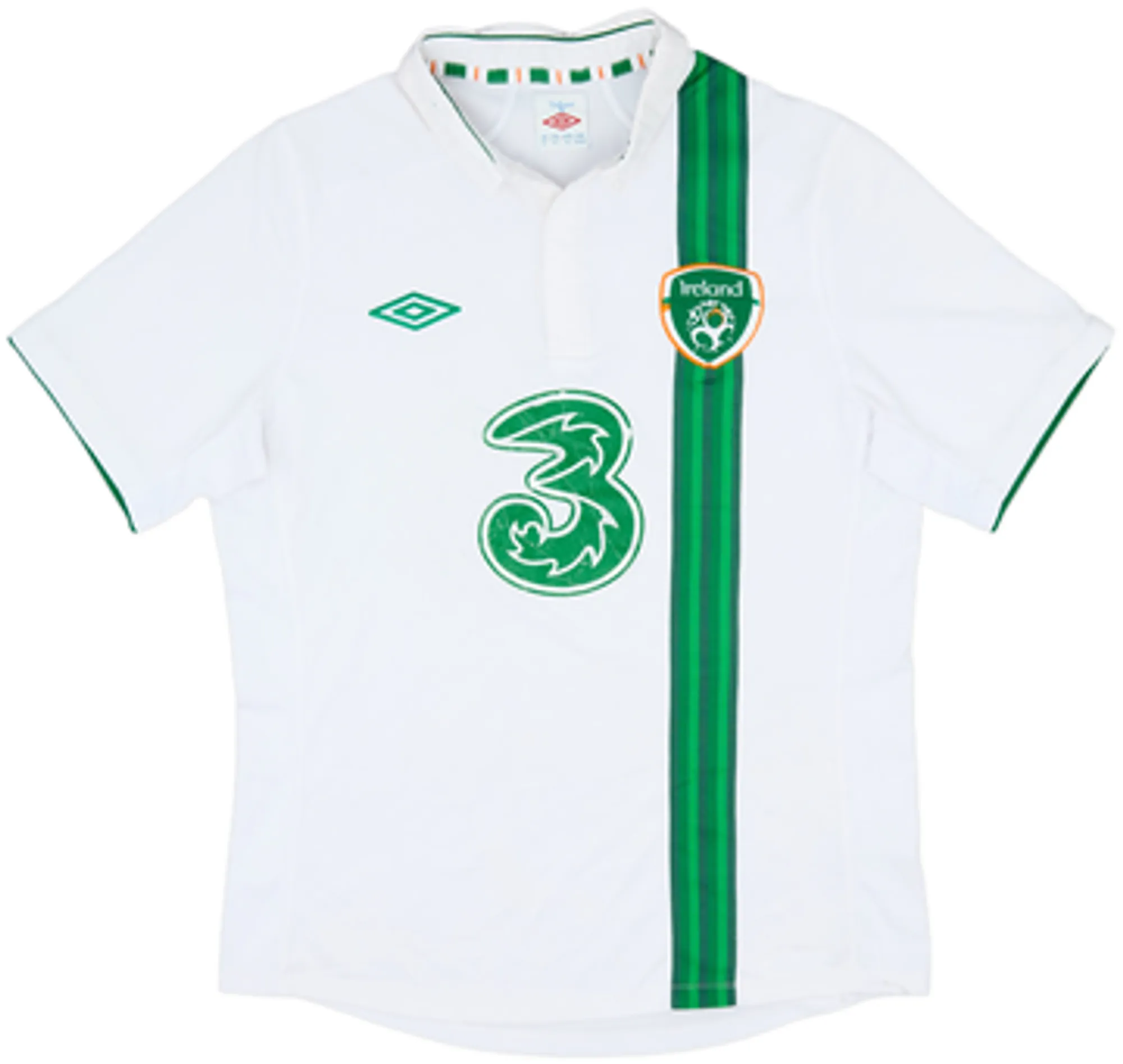 Umbro Republic of Ireland Mens SS Away Shirt 2012