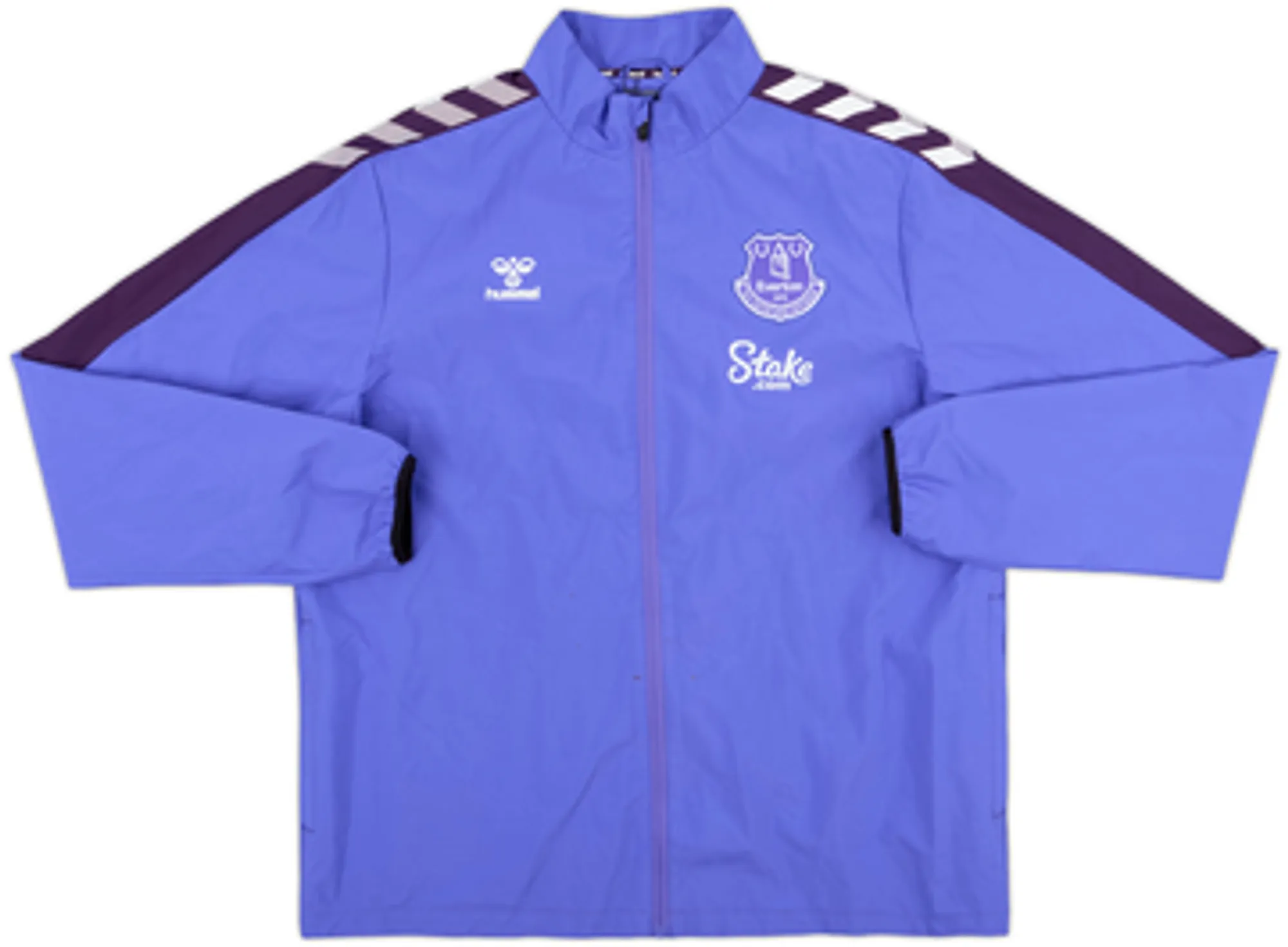 2022-23 Everton Hummel Hooded Rain Jacket - 6/10 - (XL)