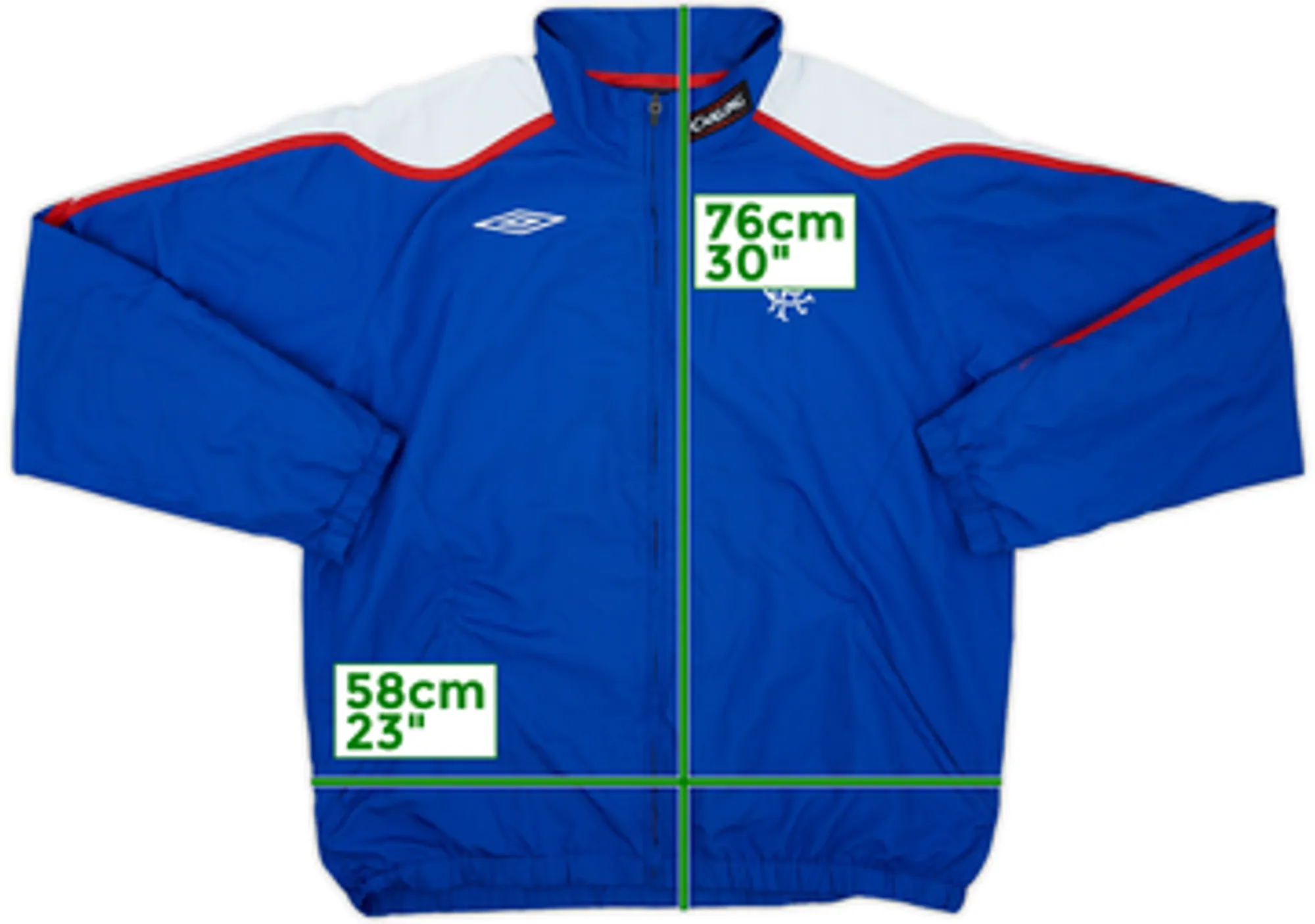 Umbro Rangers Mens SS Home Shirt 2007/08