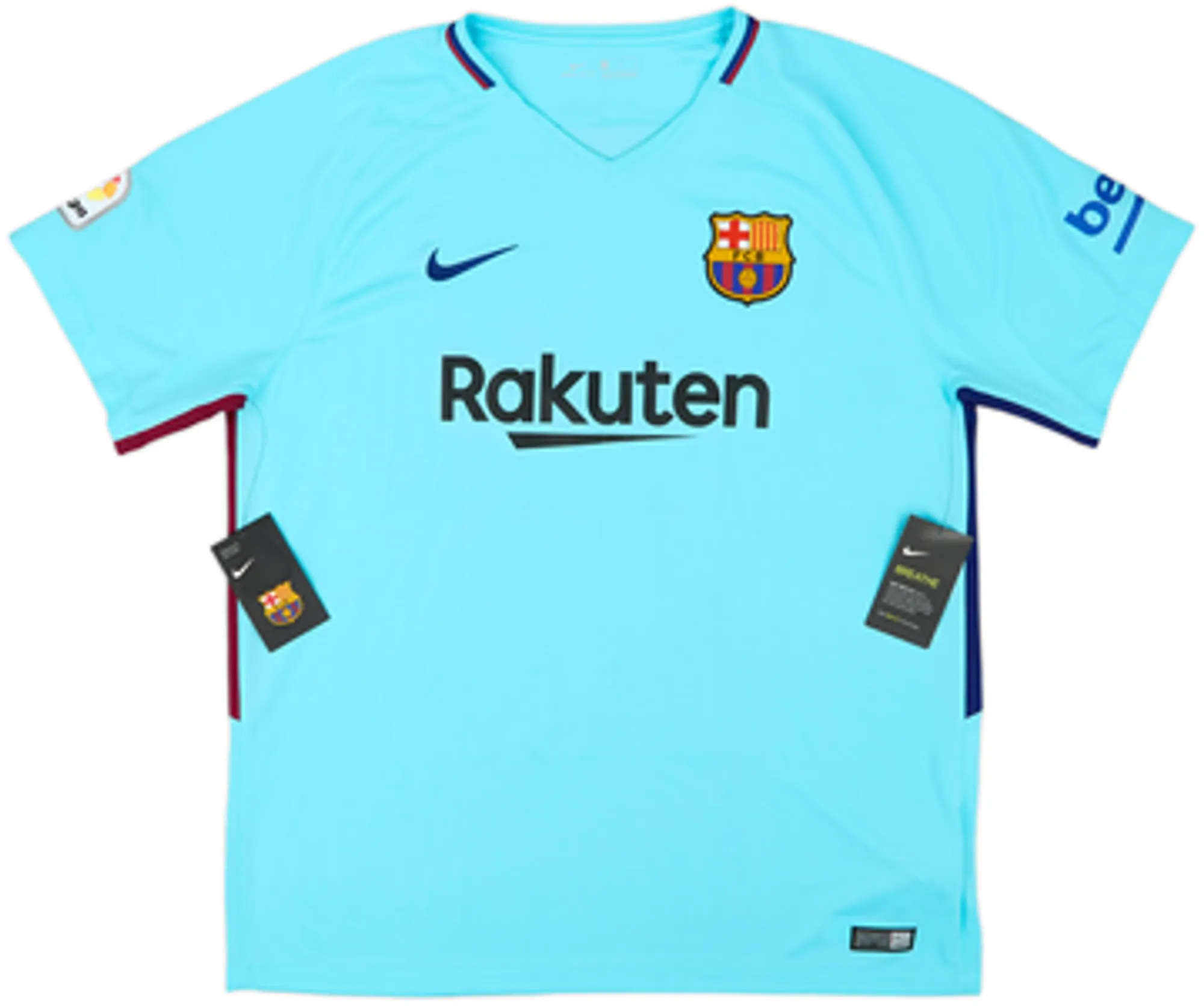 Nike Barcelona Mens SS Away Shirt 2017/18
