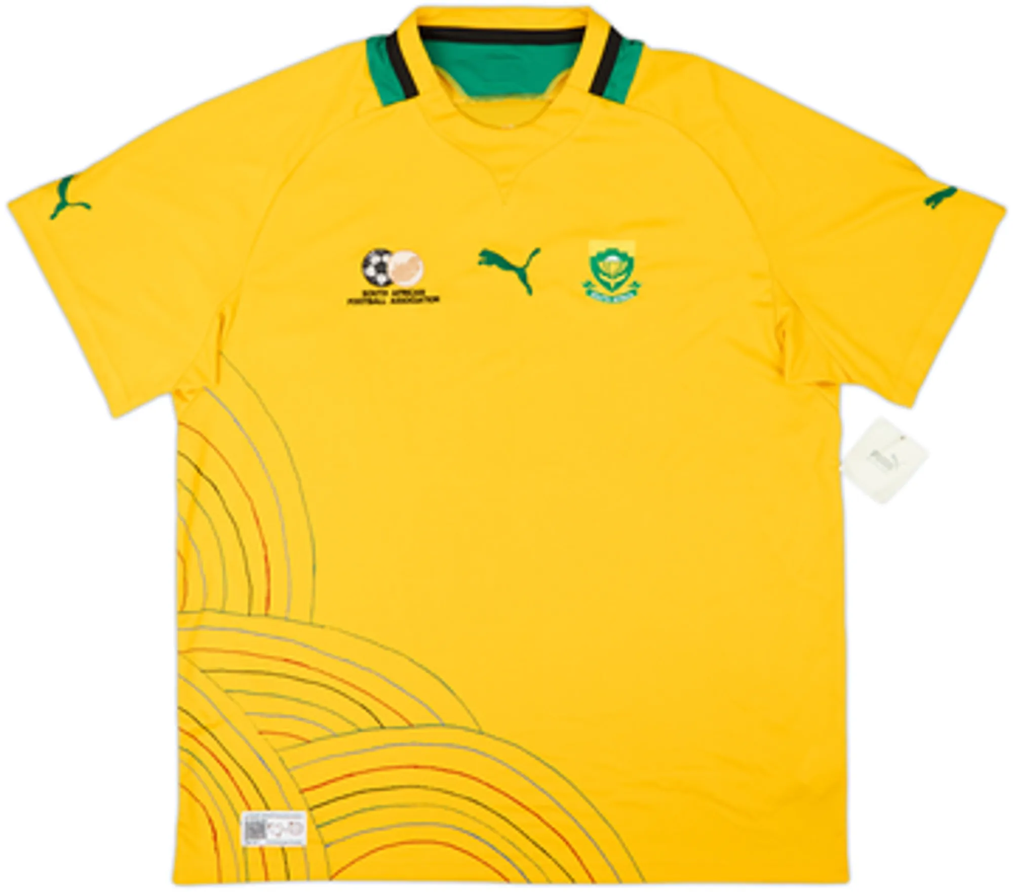 Puma South Africa Mens SS Home Shirt 2012
