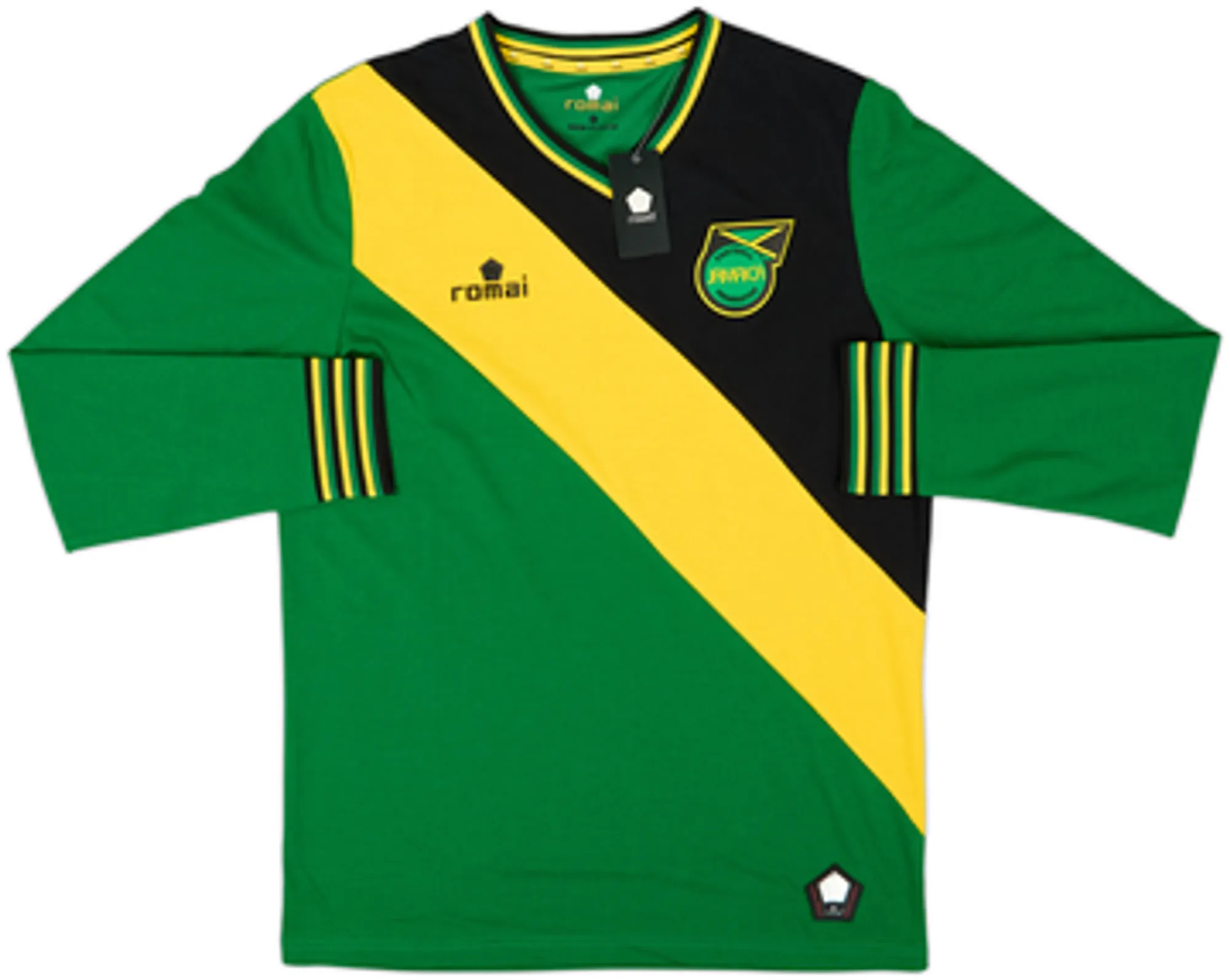 Romai Jamaica Mens LS Home Shirt 2016