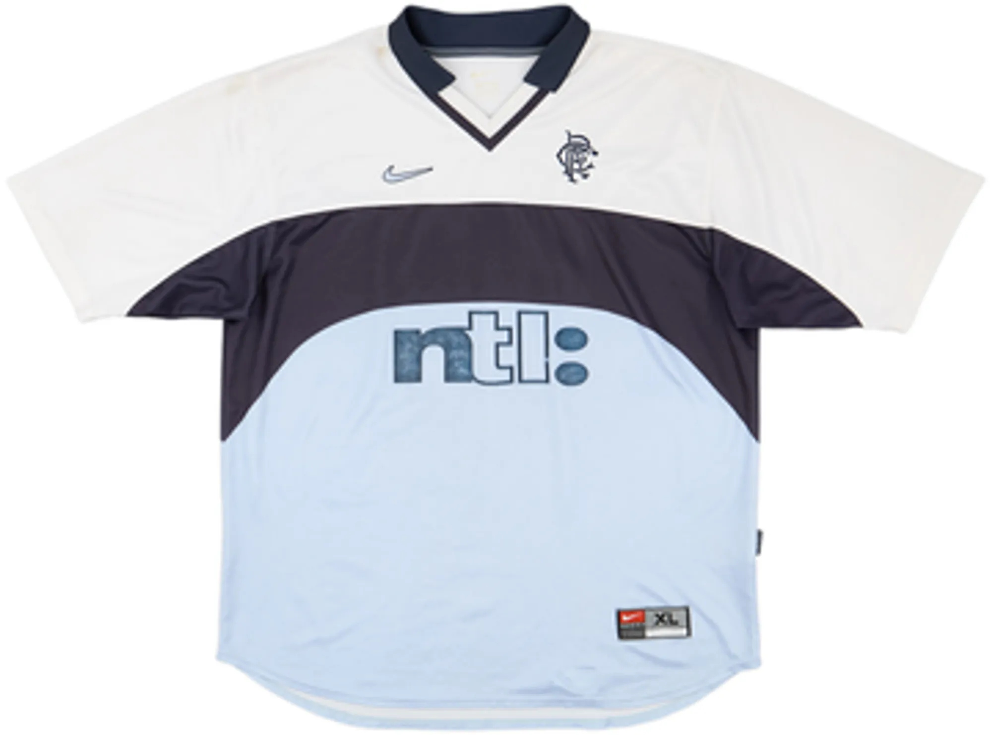 Nike Rangers Mens SS Away Shirt 1999/00
