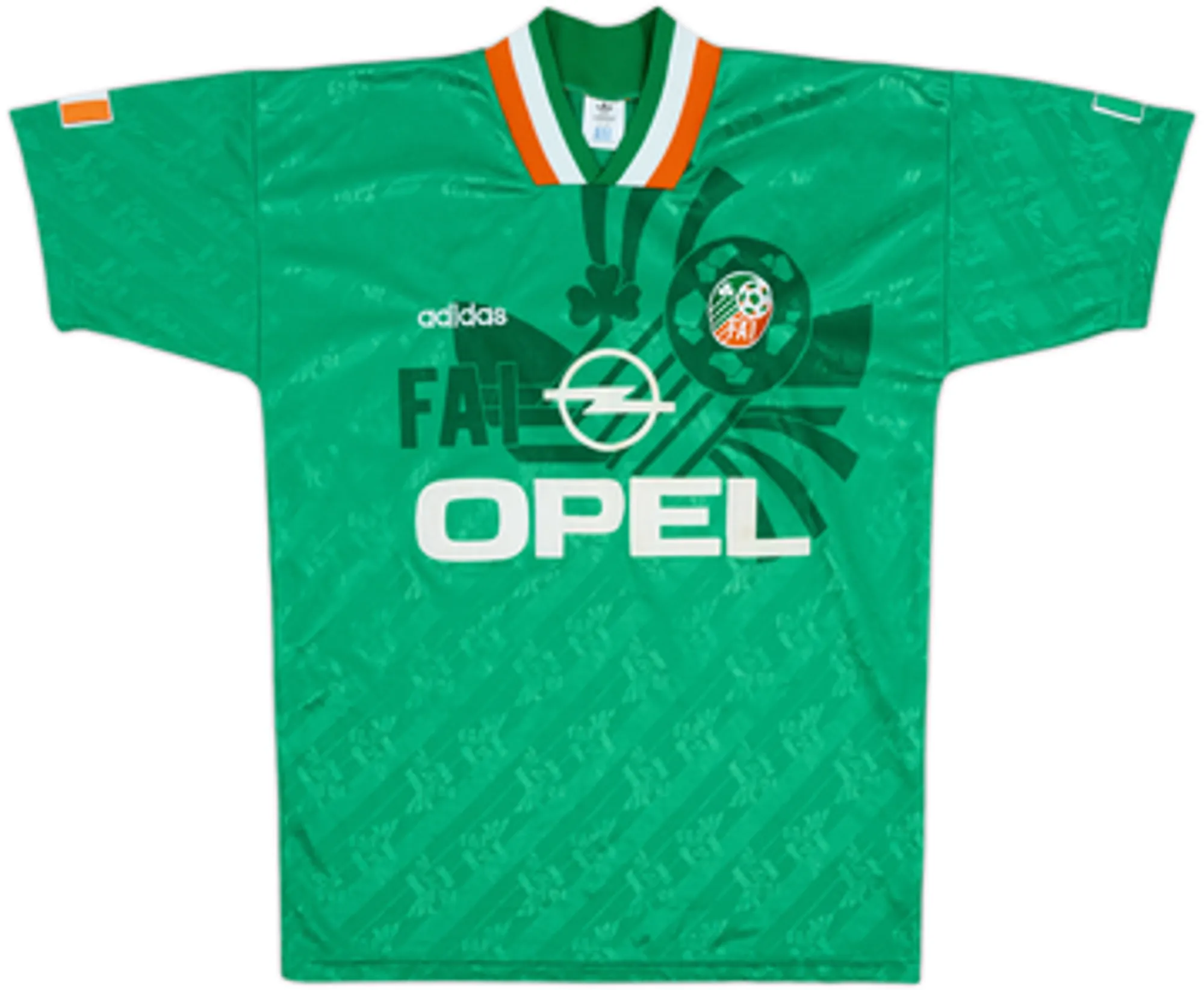 adidas Republic of Ireland Mens SS Home Shirt 1994