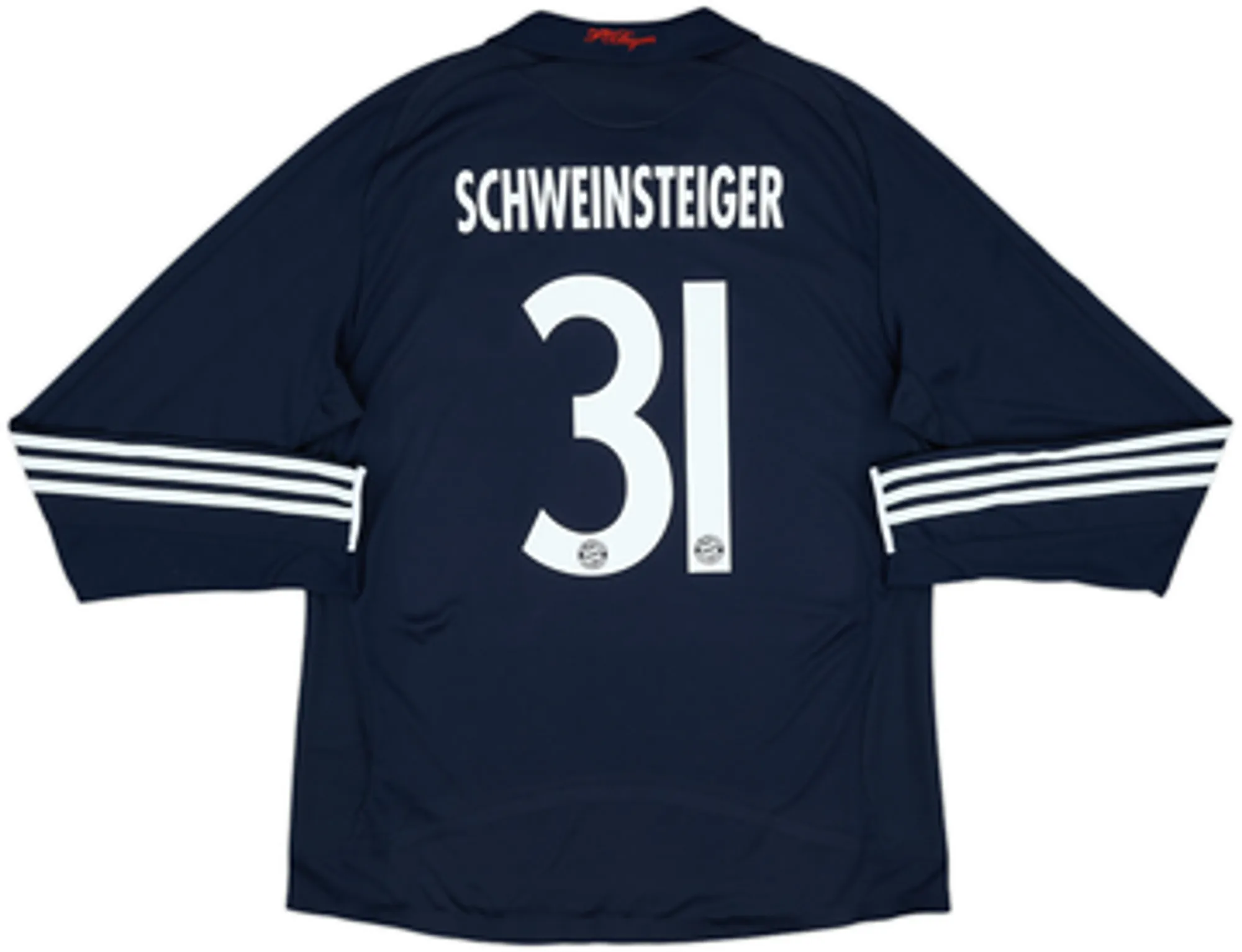 adidas Bayern Munich Mens LS Player Issue Away Shirt 2008/09