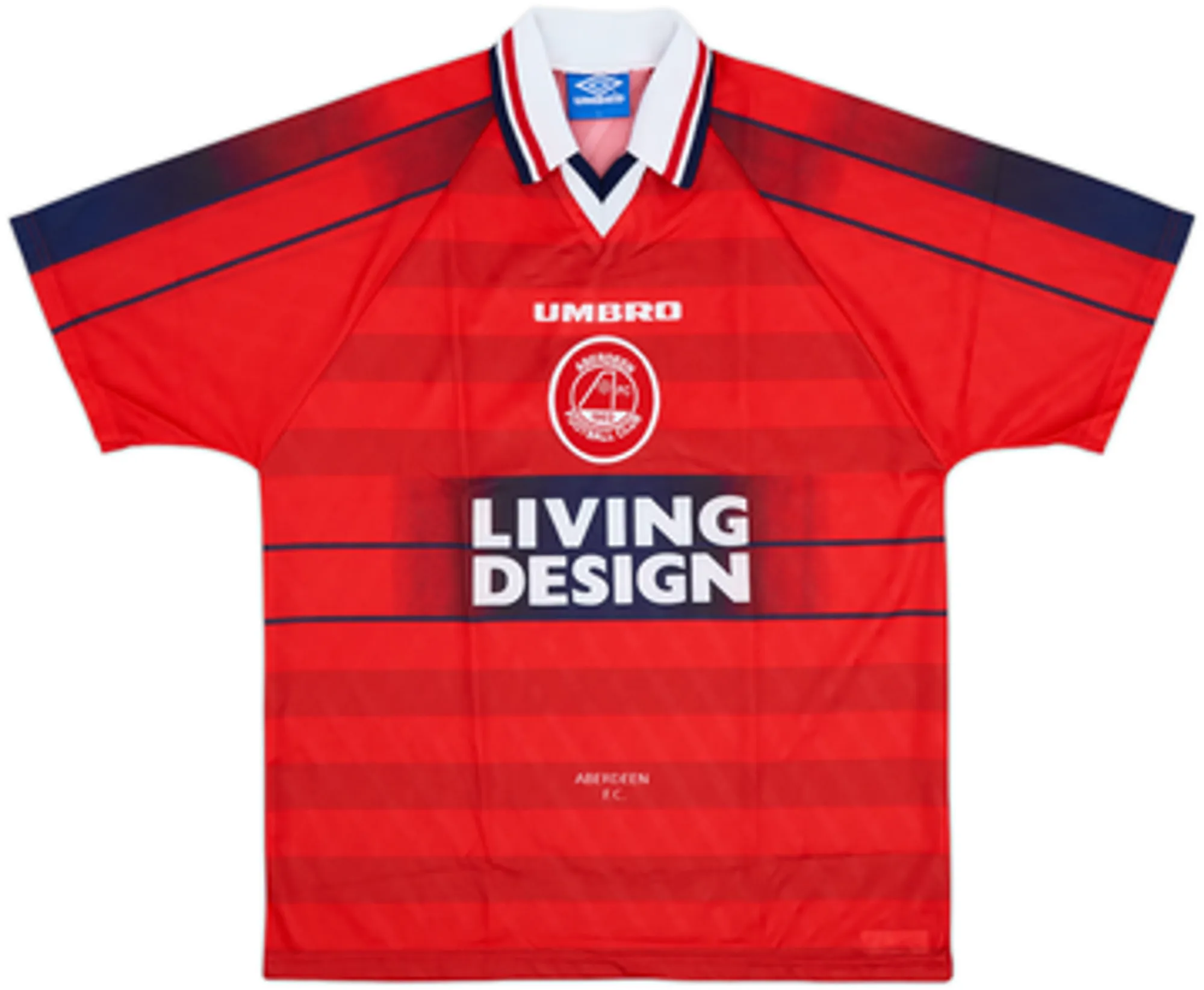 Umbro Aberdeen Mens SS Home Shirt 1996/97