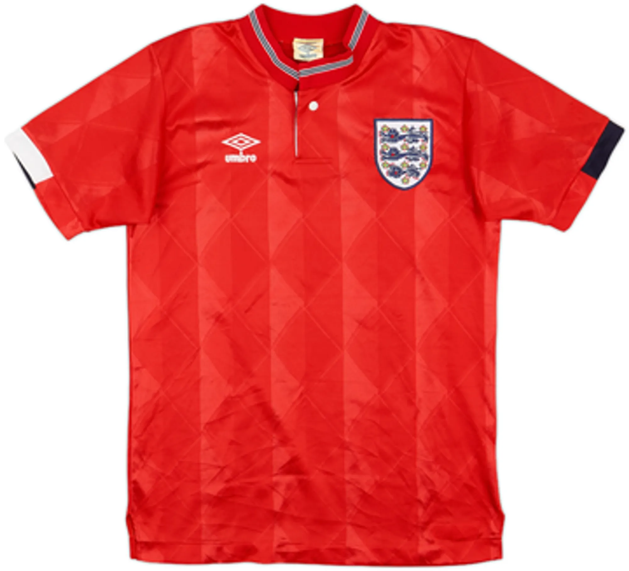 Umbro England Mens SS Away Shirt 1988