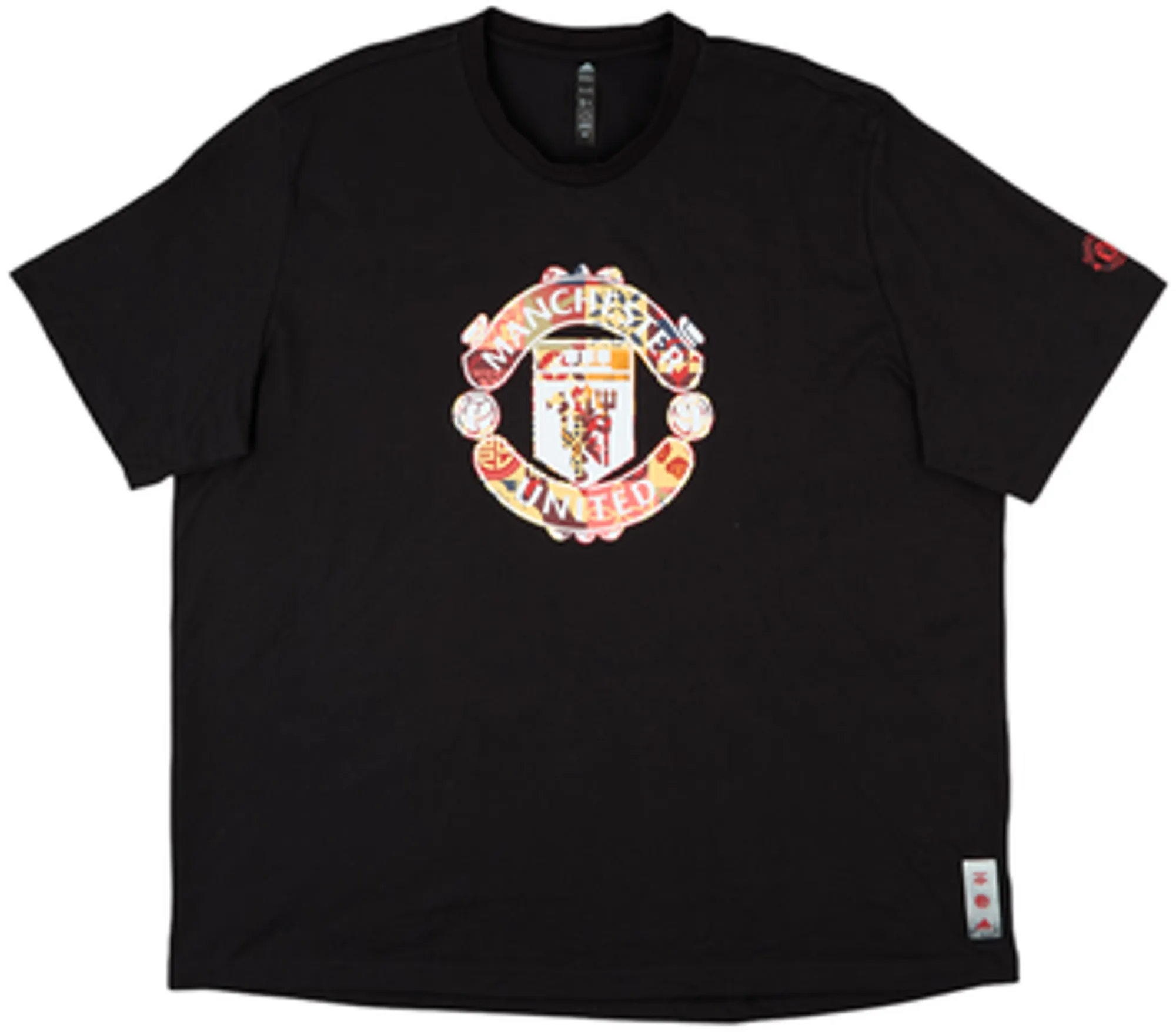 2021-22 Manchester United adidas Originals Graphic Tee - 9/10 - (XXL)