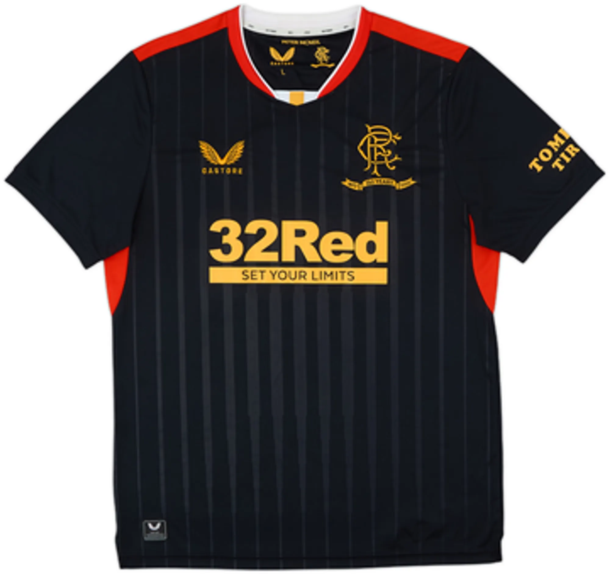 Castore Rangers Mens SS Away Shirt 2021/22