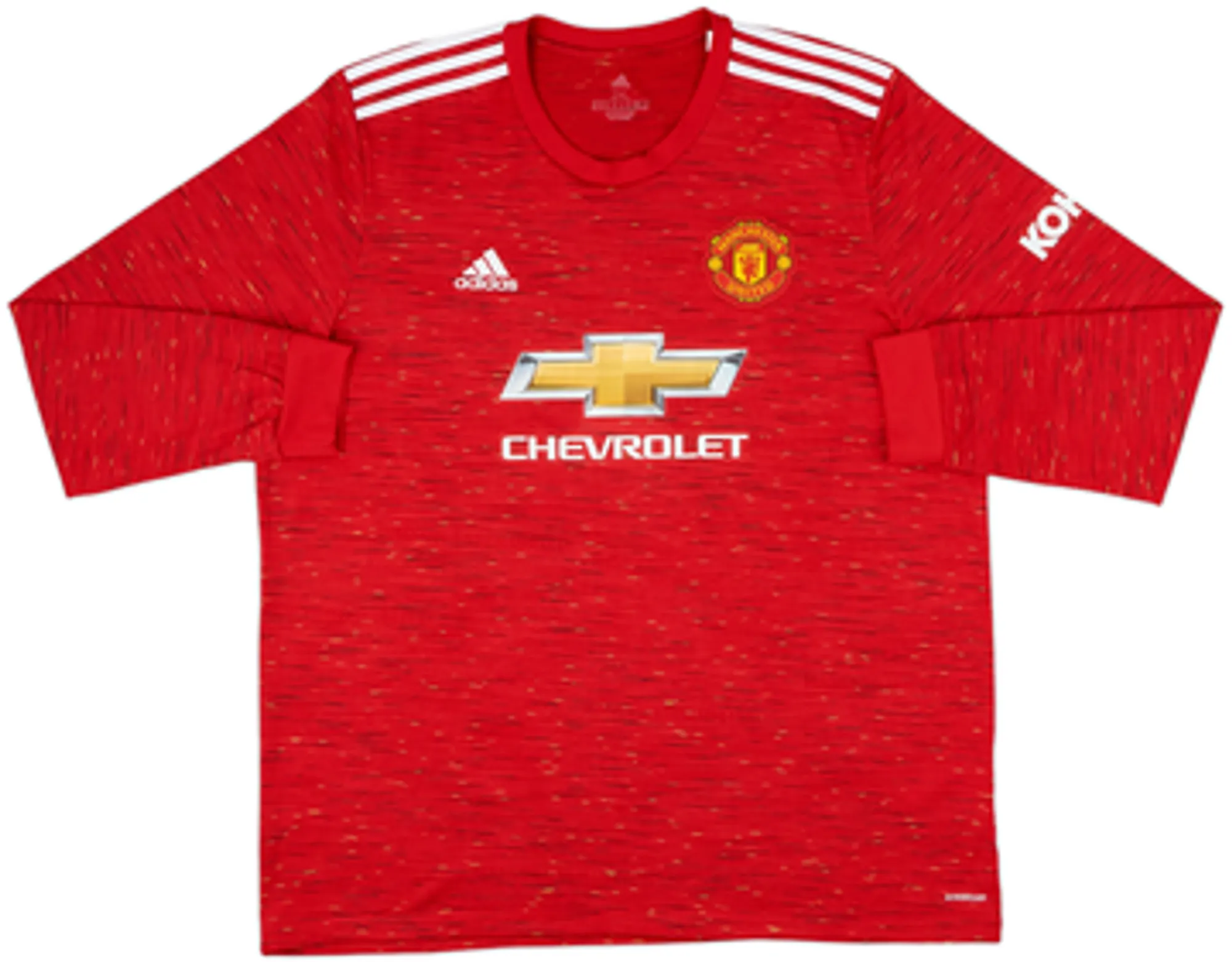 adidas Manchester United Mens LS Home Shirt 2020/21