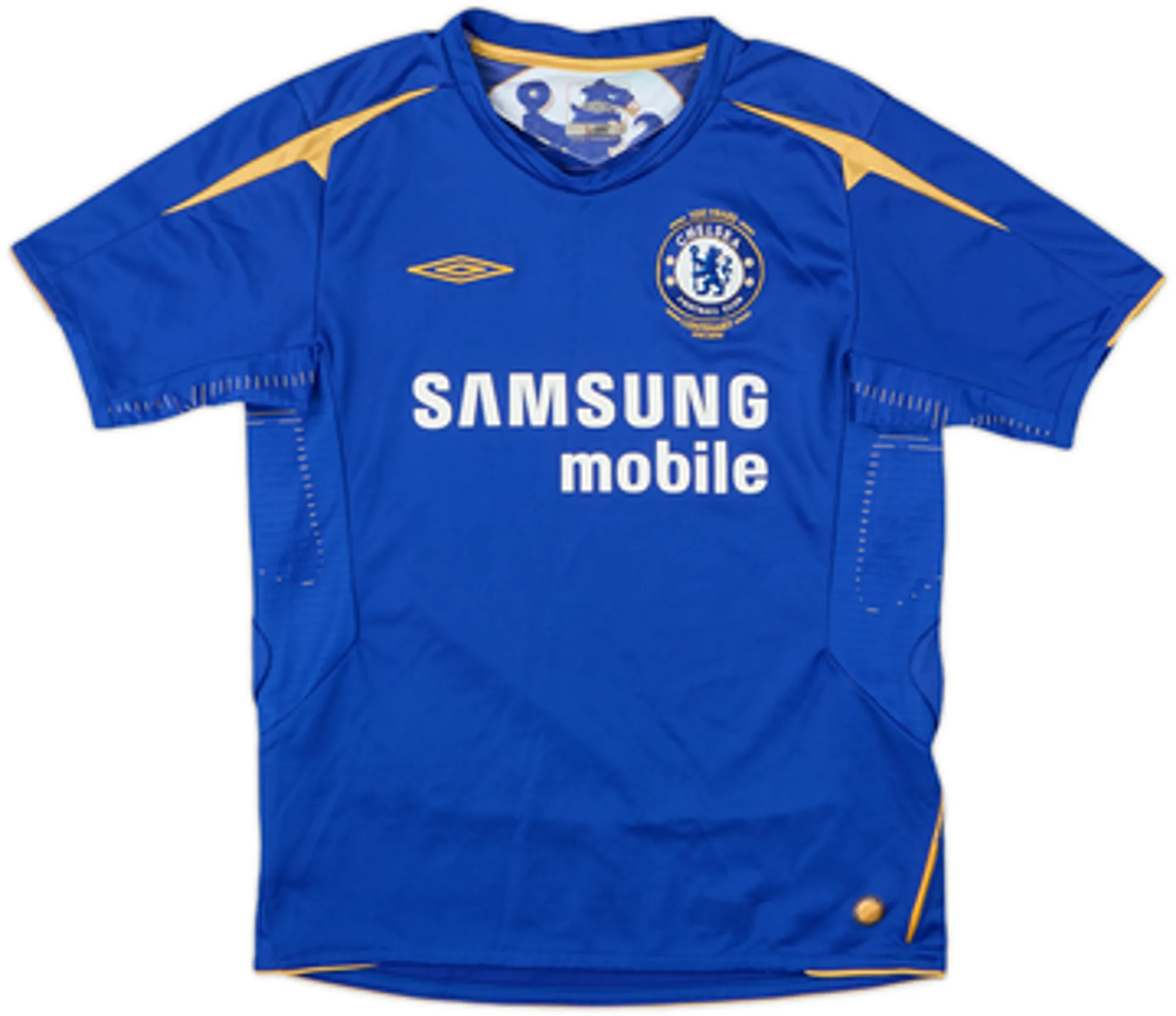 Umbro Chelsea Boys SS Home Shirt 2005/06