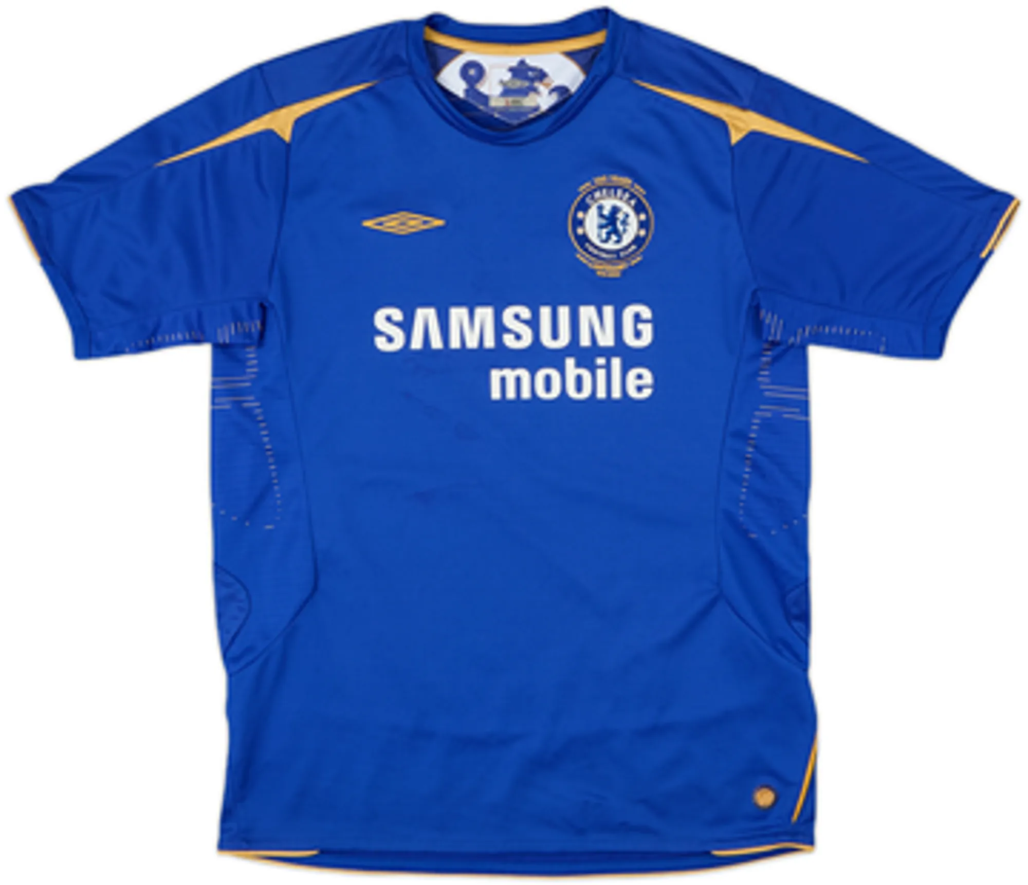 Umbro Chelsea Boys SS Home Shirt 2005/06