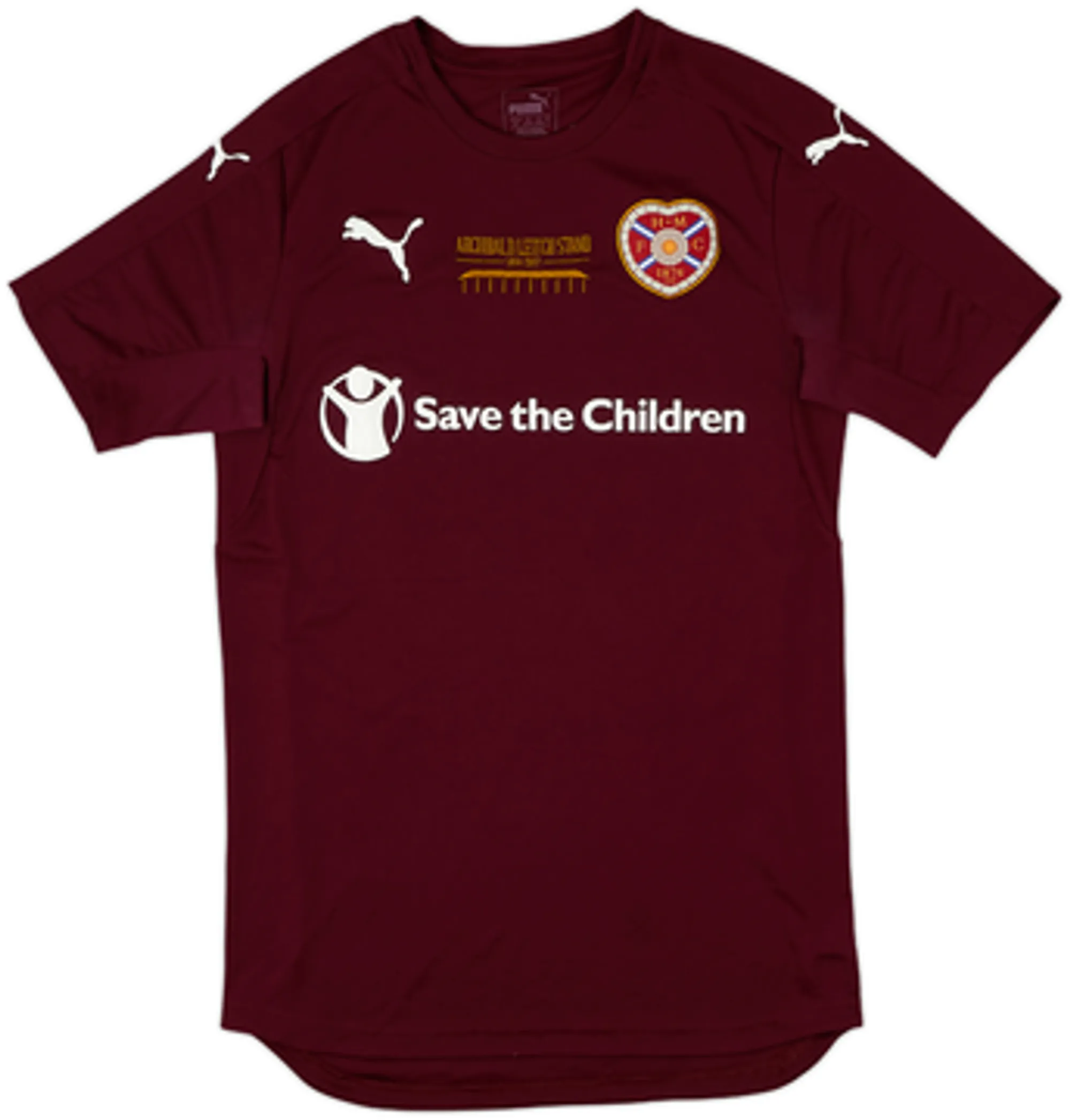 Puma Heart of Midlothian Mens SS Home Shirt 2016/17