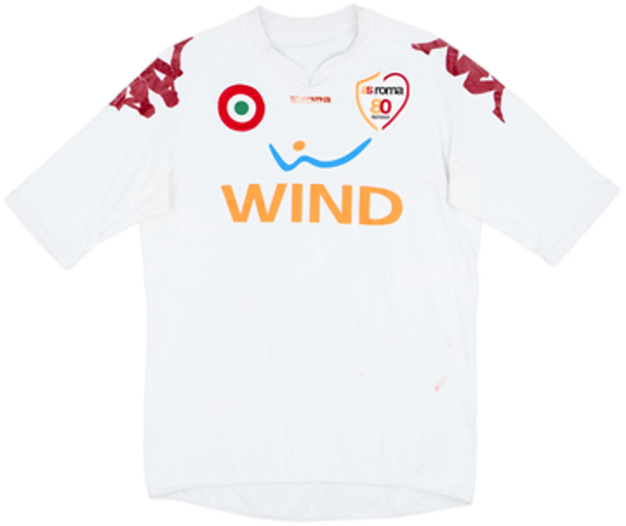 Kappa Roma Mens SS Away Shirt 2007/08