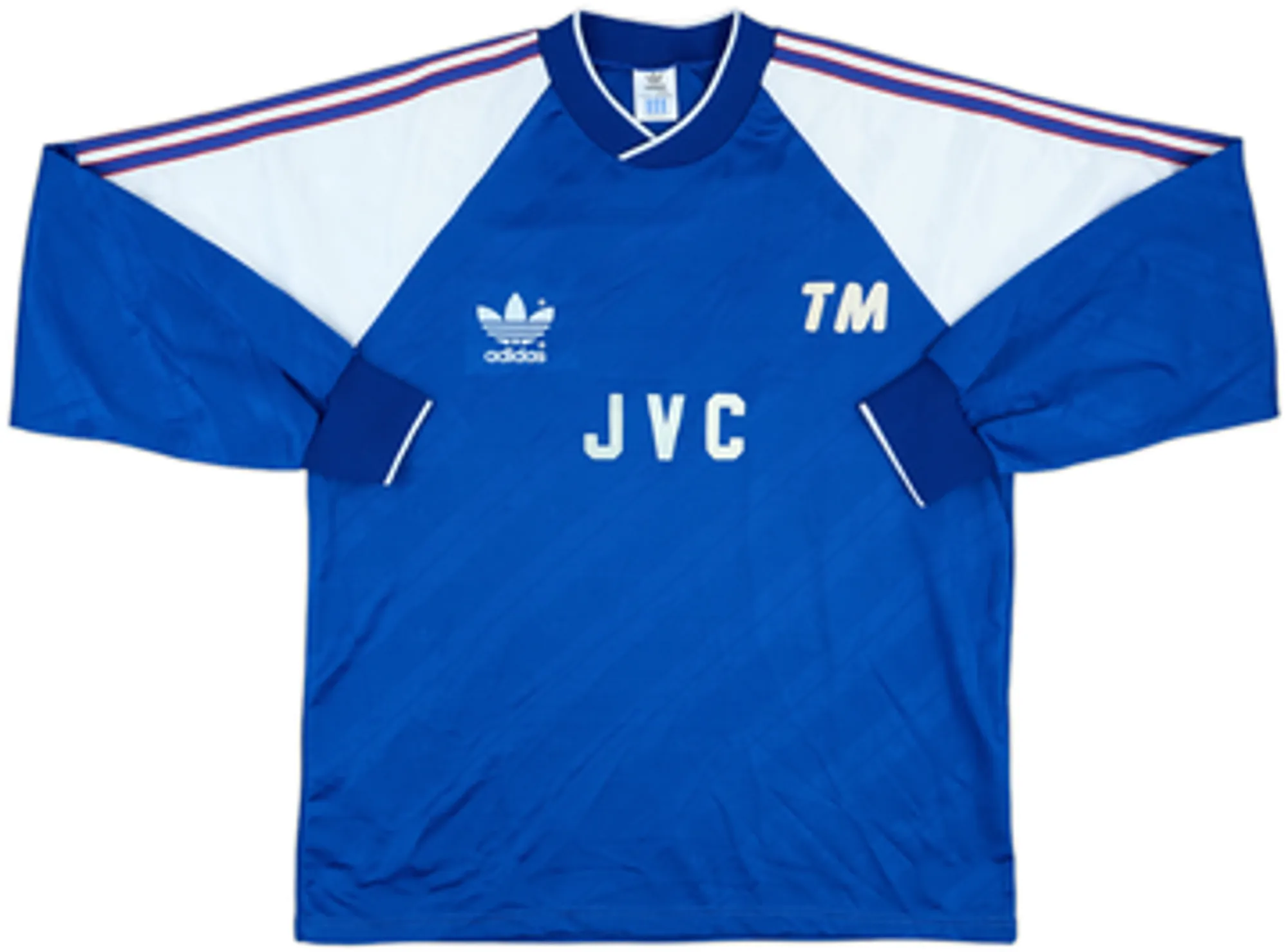 adidas Arsenal Mens LS Home Shirt 1986/88