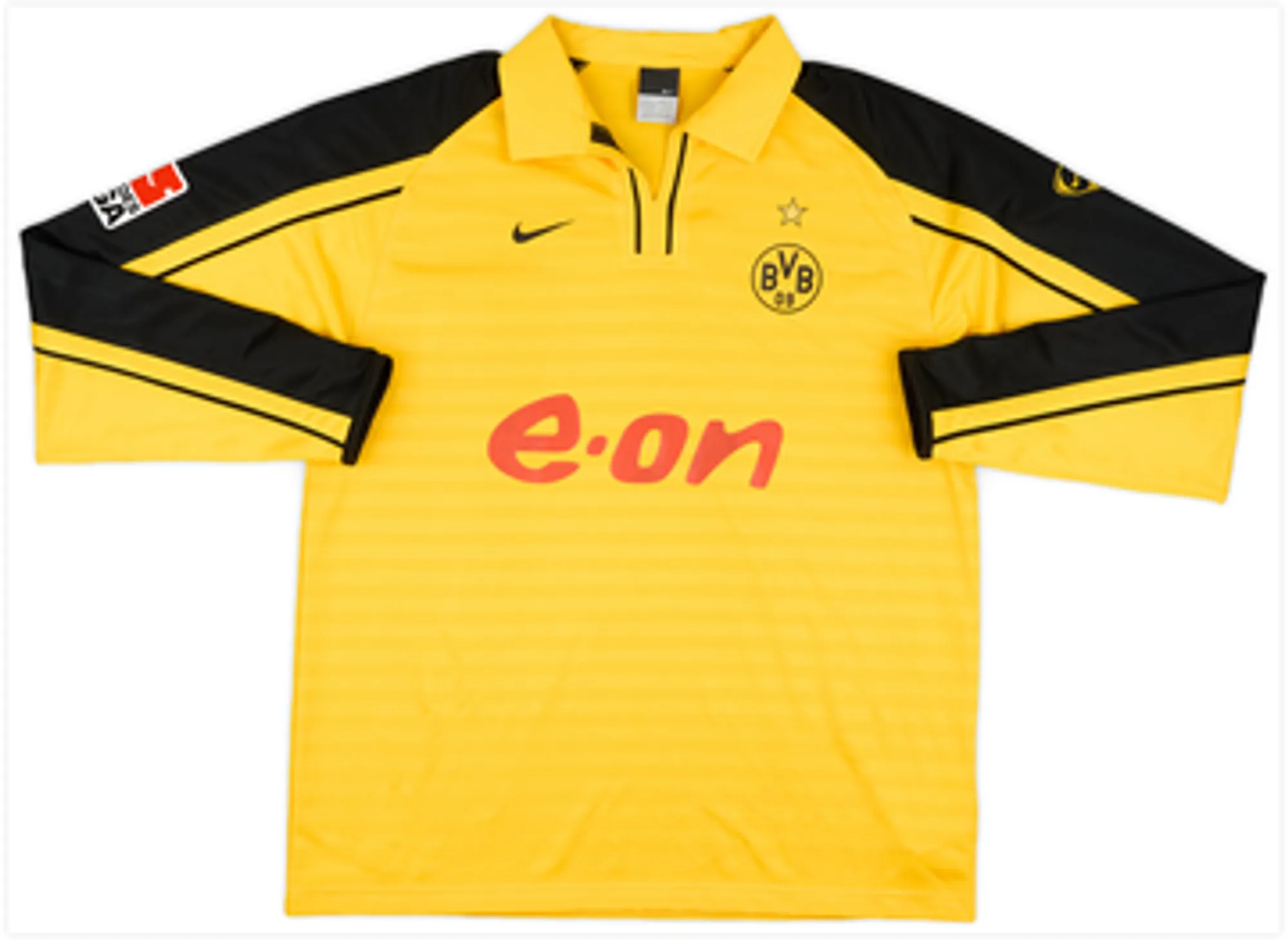 Nike Borussia Dortmund Mens LS Player Issue Home Shirt 2005/06