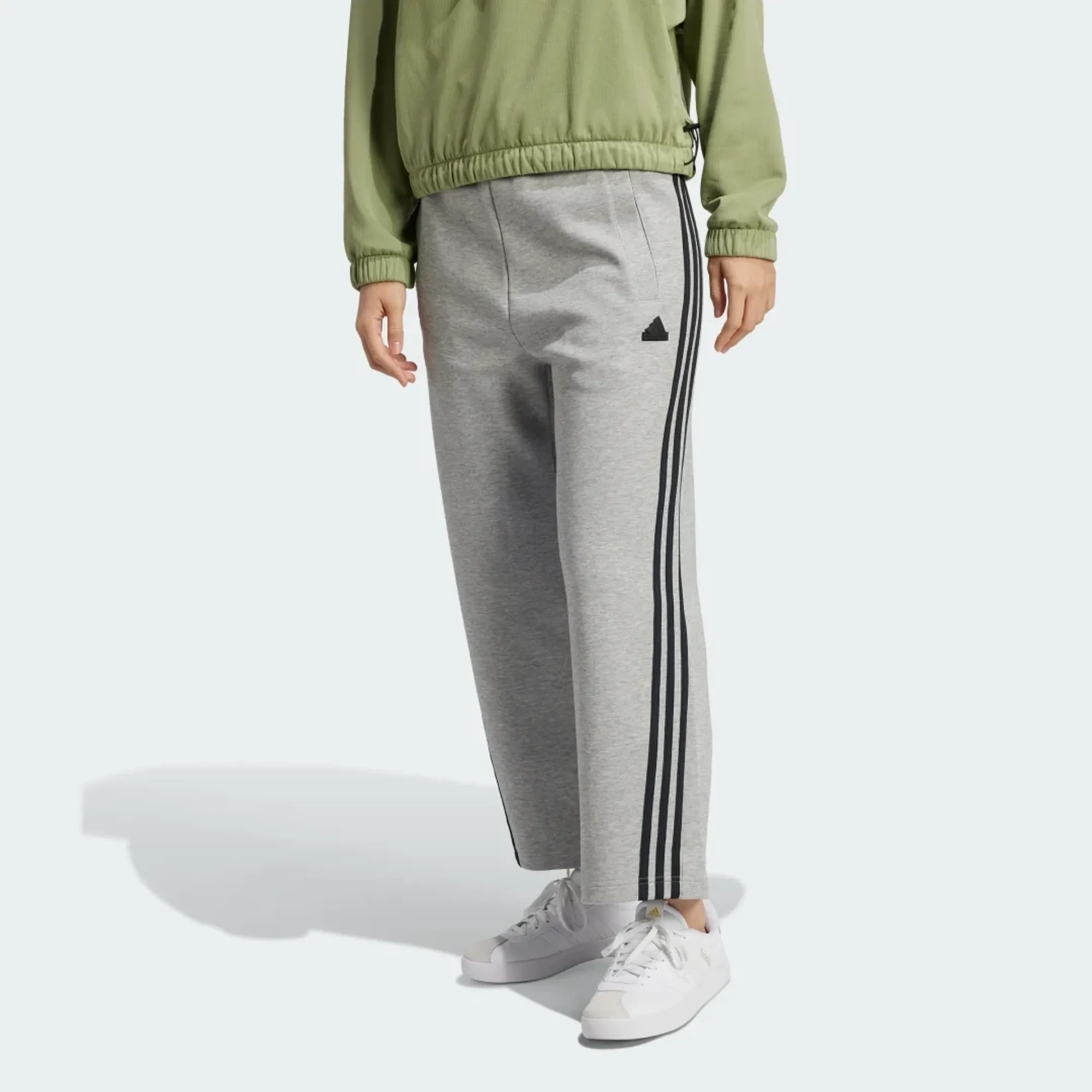 adidas Future Icons 3-Stripes Open Hem Joggers