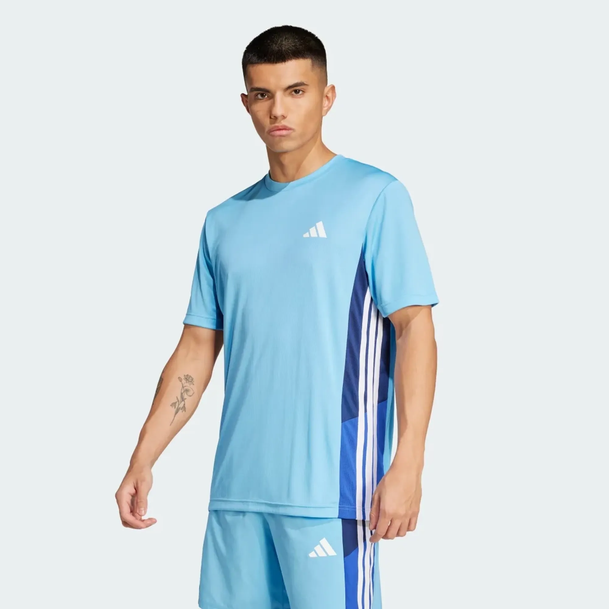 adidas Train Essentials Seasonal Colorblock T-Shirt