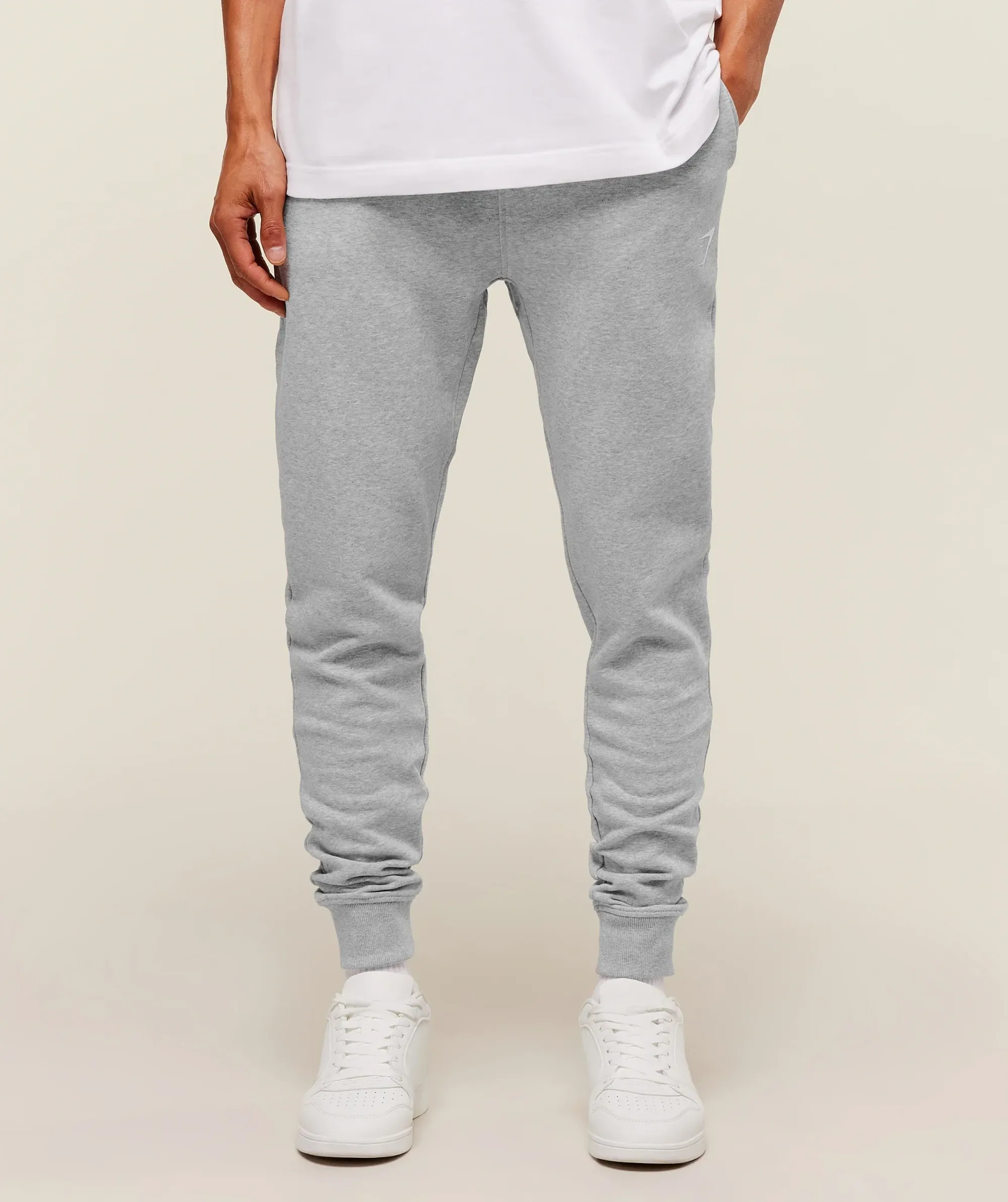  Crest Tall Joggers - Light Grey Core Marl