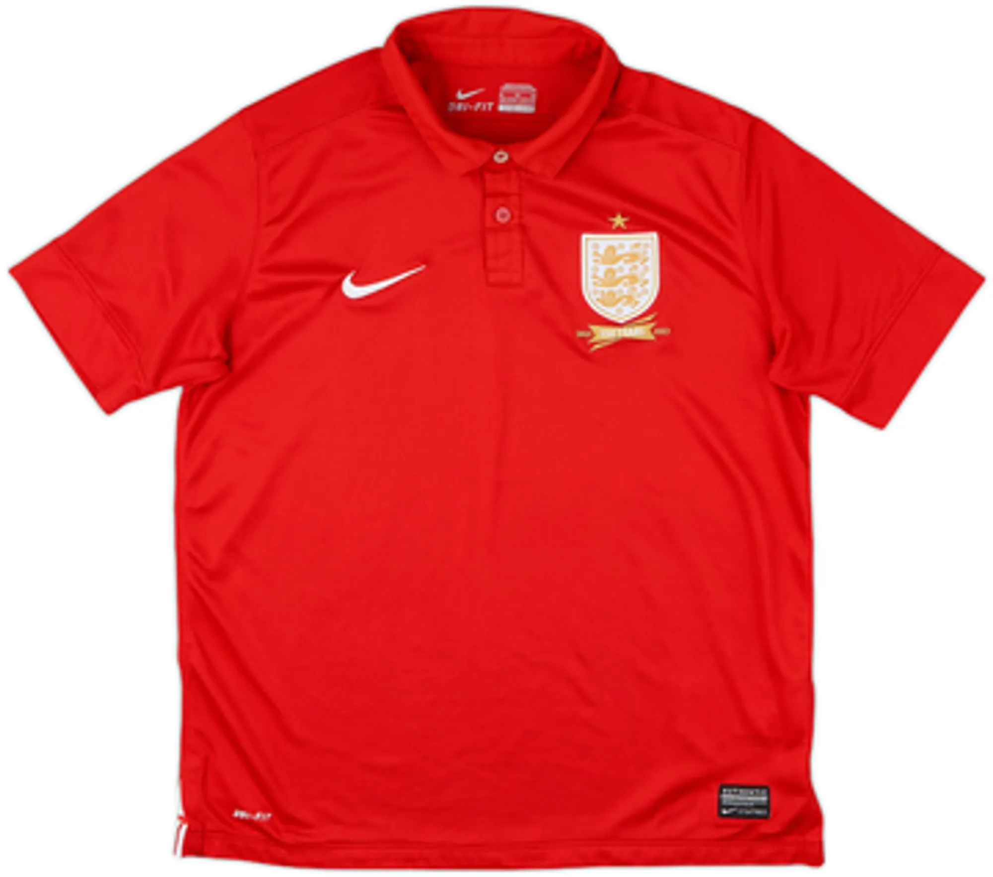 Nike England Boys SS Away Shirt 2013