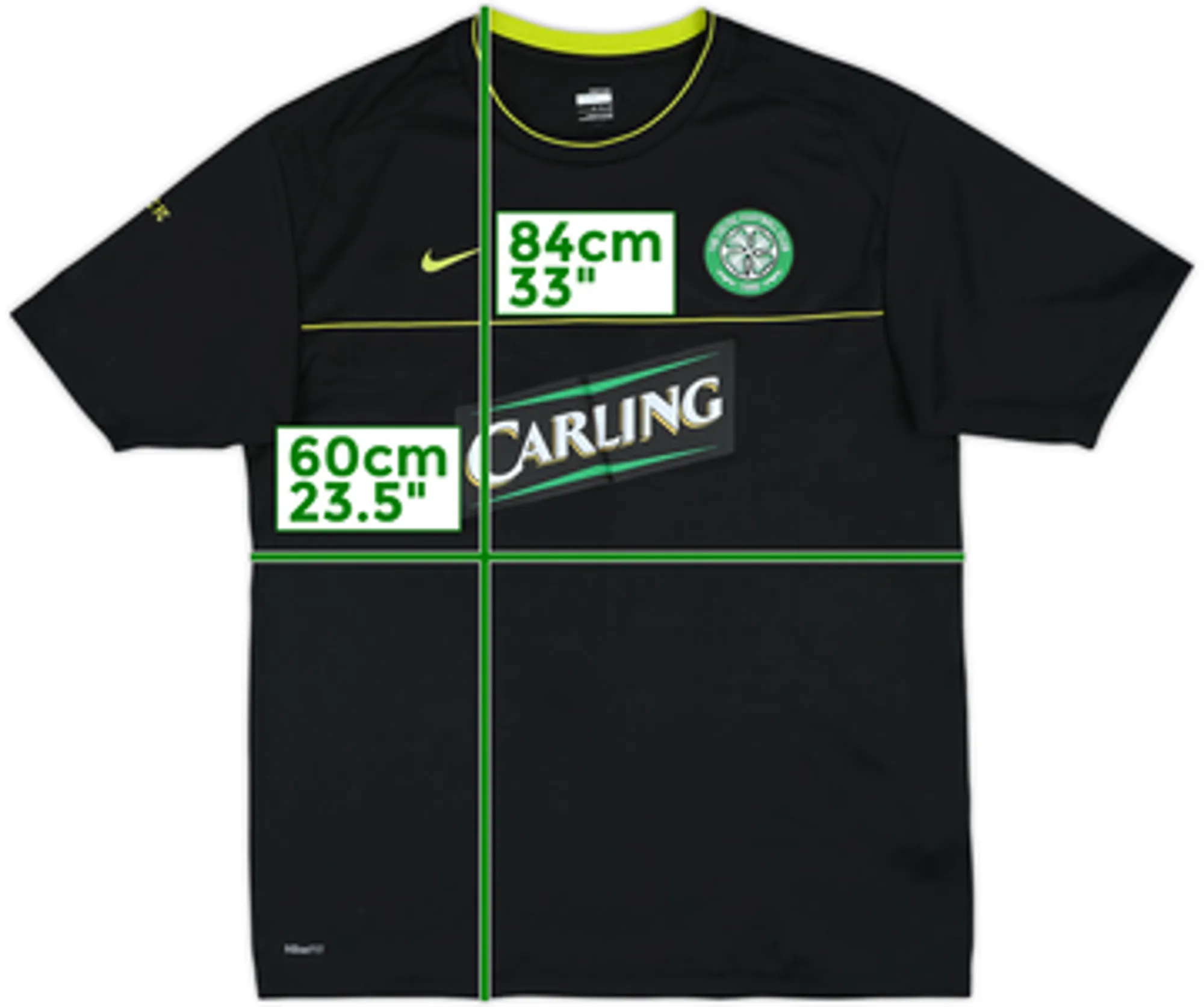 Nike Celtic Mens SS Home Shirt 2008/09