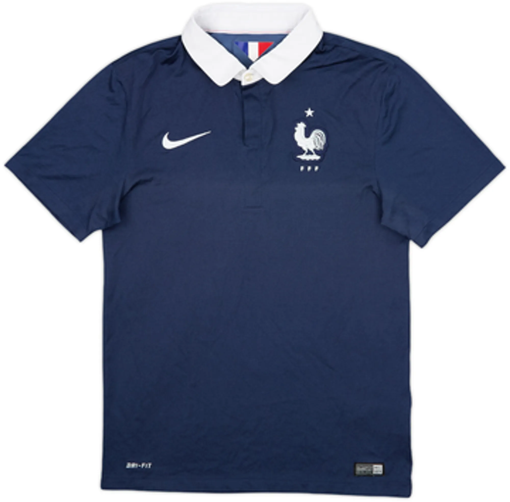 Nike France Mens SS Home Shirt 2014