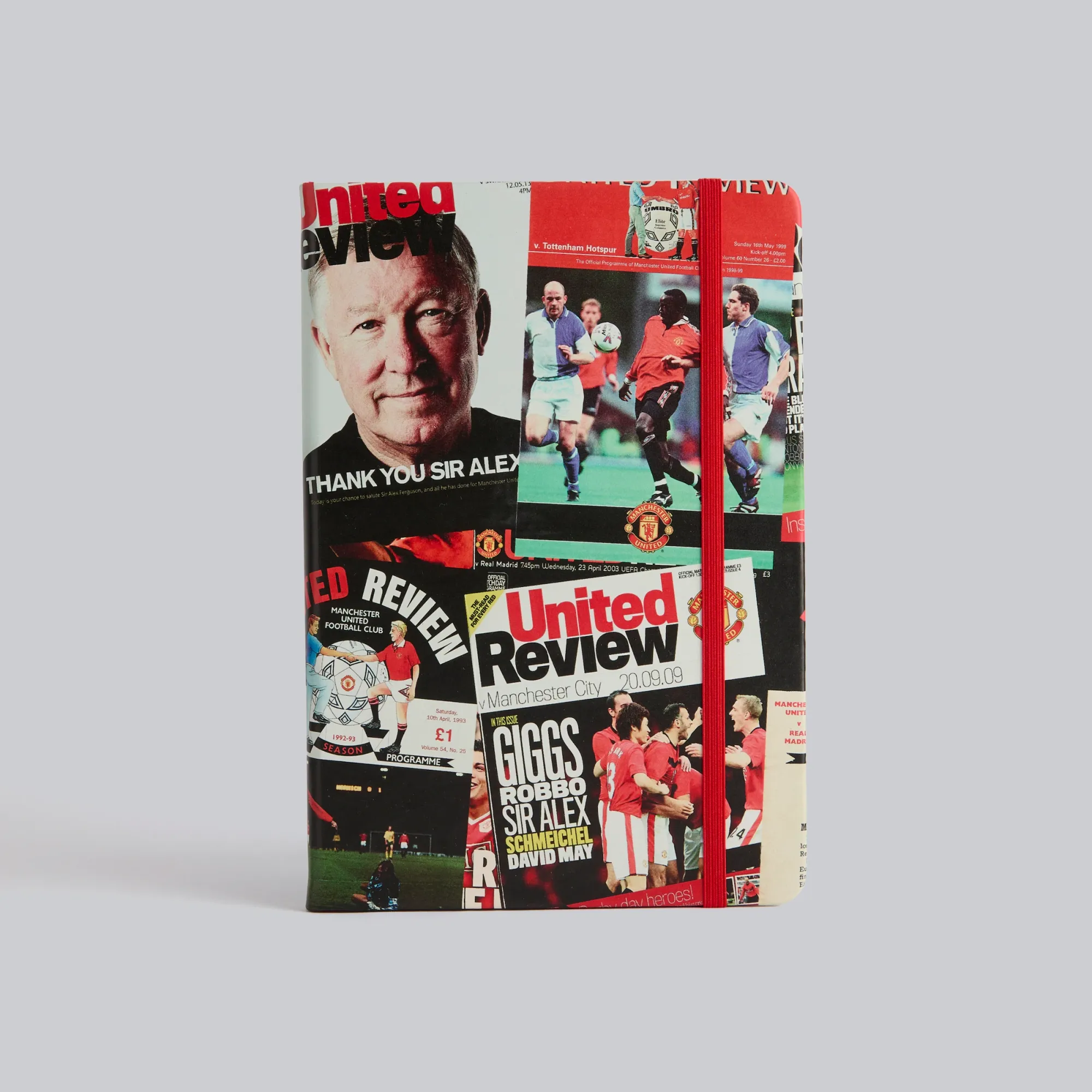 Manchester United United Review Notebook Multi