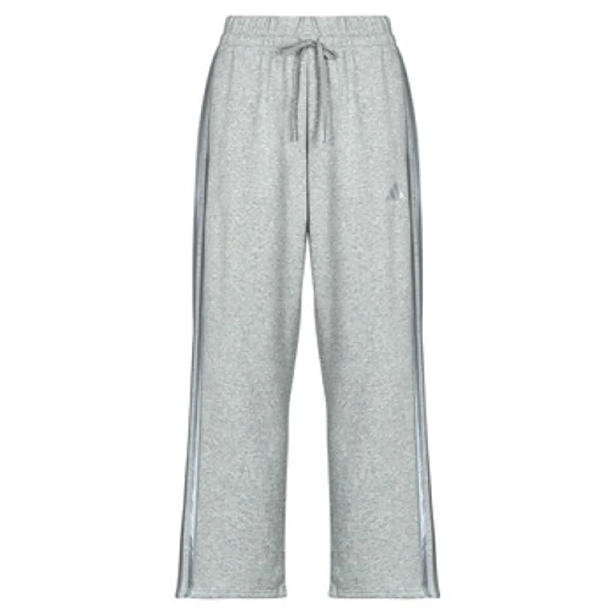 adidas  Holiday 3-Stripes Fleece Open-Hem Joggers  women's Sportswear in Grey