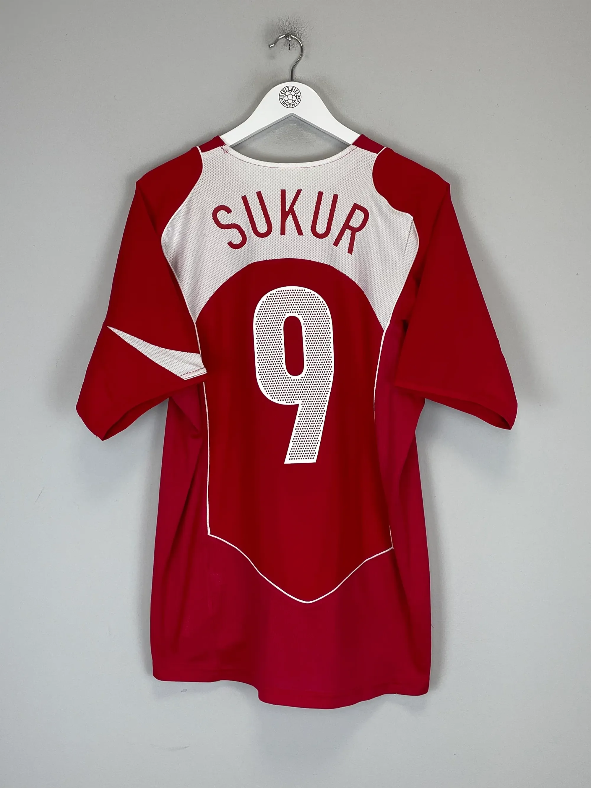 2004/06 TURKEY SUKER #9 HOME SHIRT (M) NIKE | CULT KITS