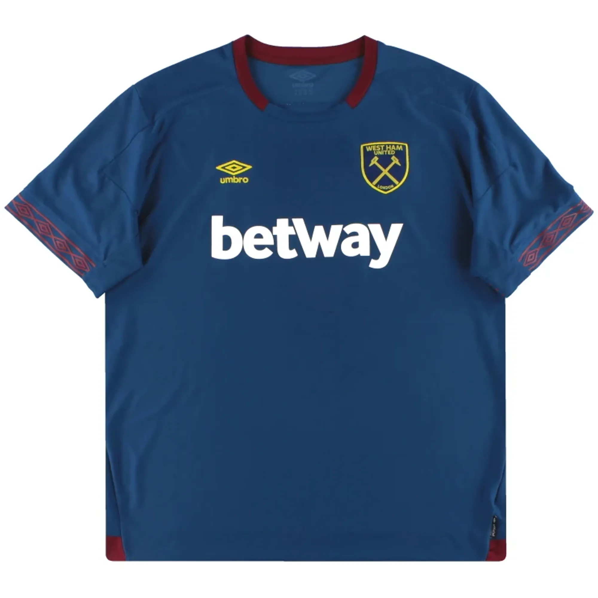 2018-19 West Ham Umbro Away Shirt S - West Ham / Excellent 