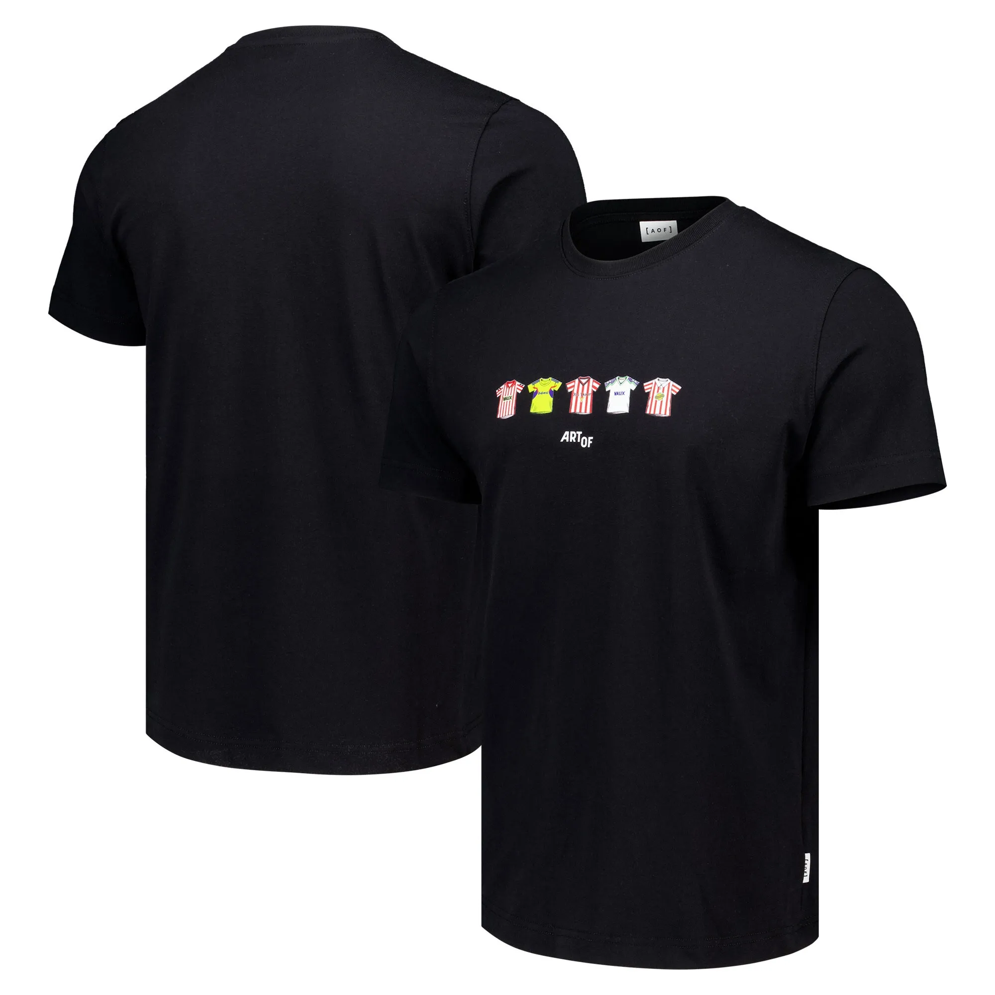Sunderland x Art of Football Classics T-Shirt - Black - Unisex