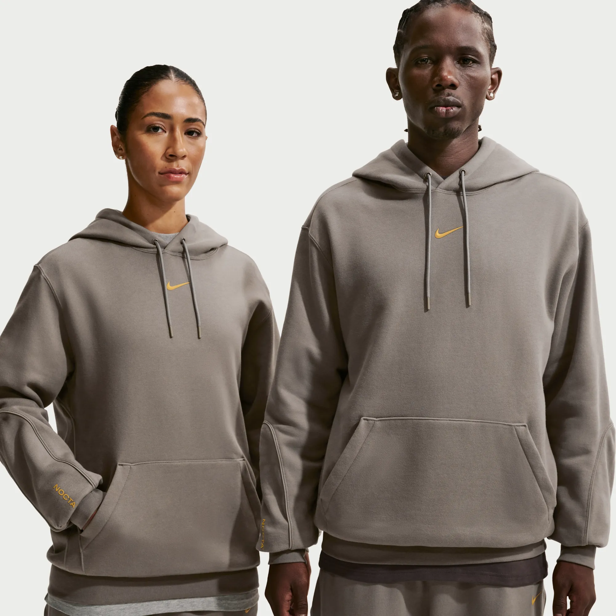Nike NOCTA Fleece CS Hoodie 2 - Grey - Cotton/Polyester