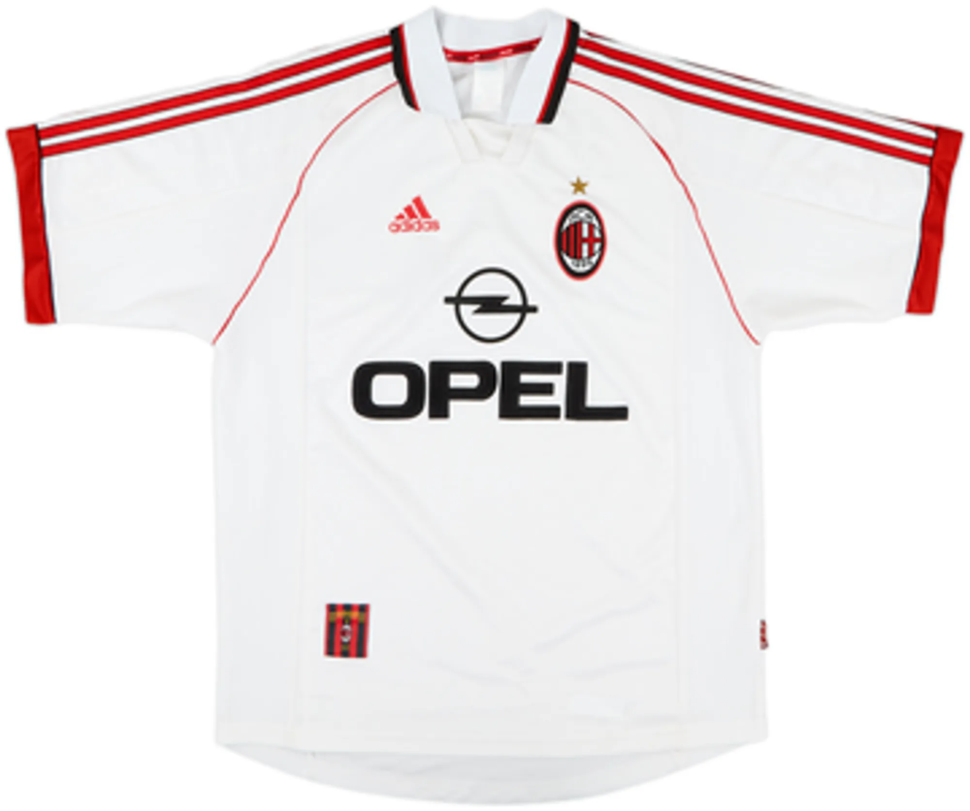 adidas AC Milan Mens SS Away Shirt 1998/99