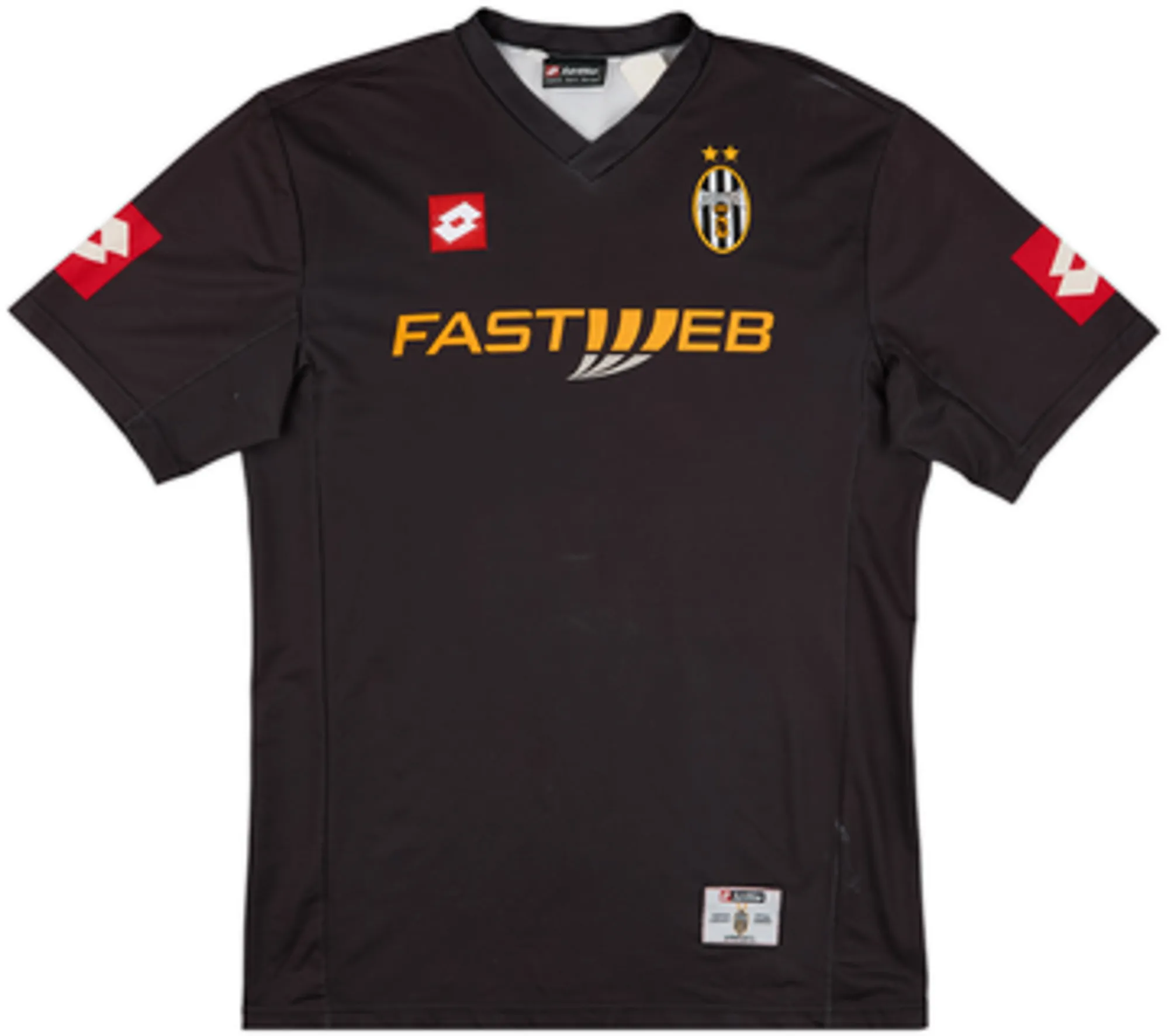 Lotto Juventus Mens SS Away Shirt 2001/02