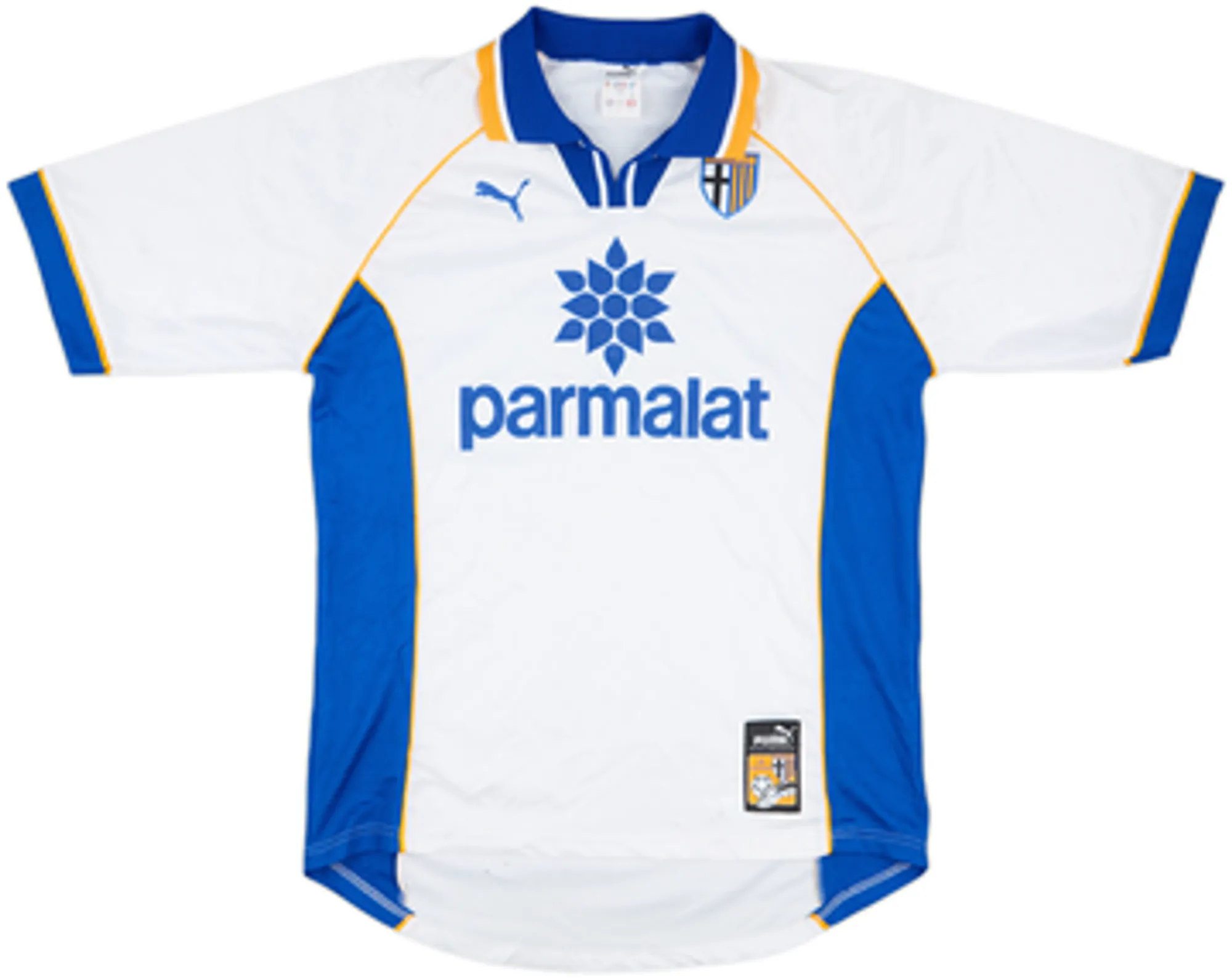 Puma Parma Mens SS Home Shirt 1997/98