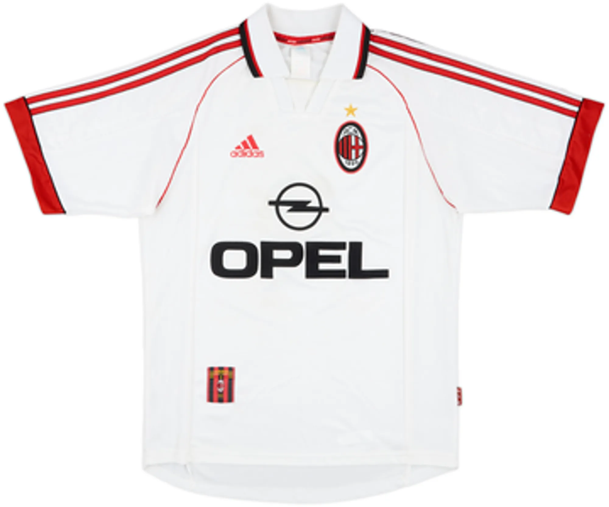 adidas AC Milan Mens SS Away Shirt 1998/99